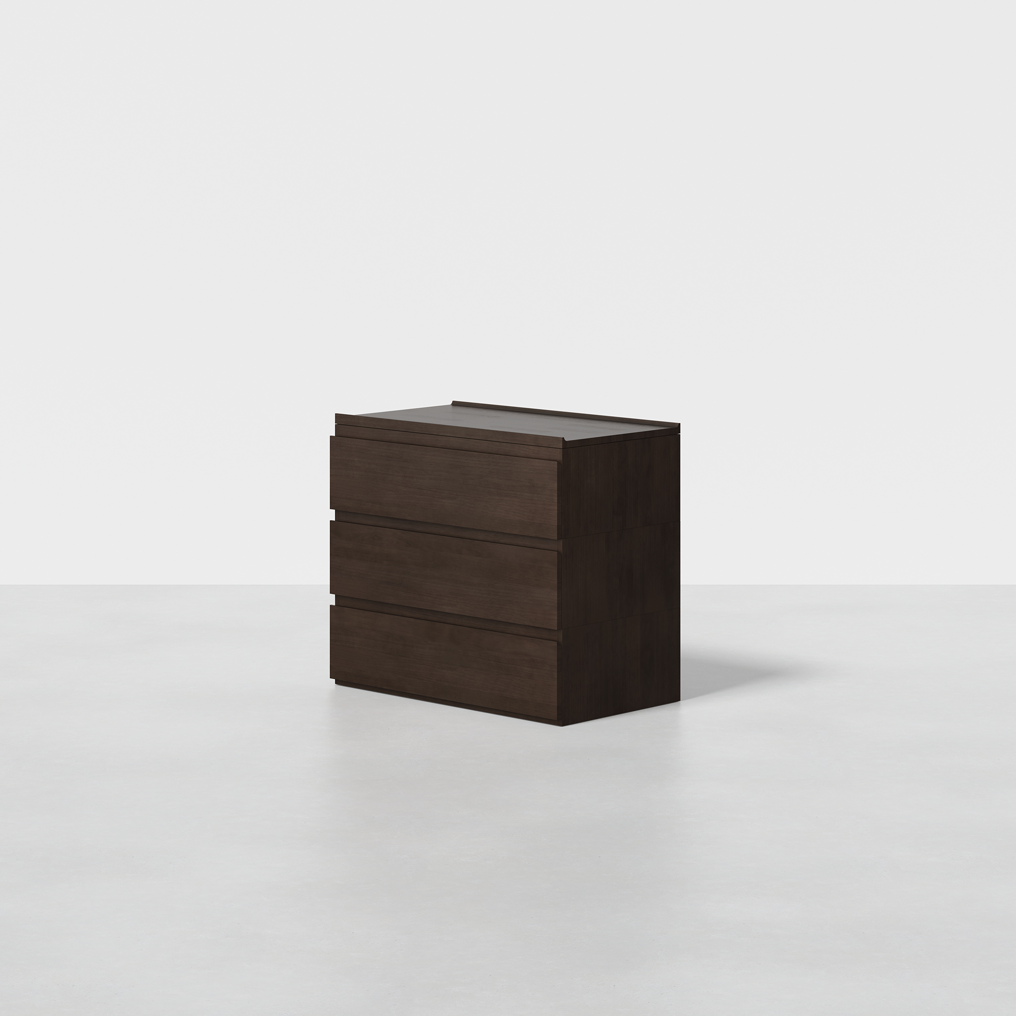 PDP Image: The Dresser (3x1 - Espresso) - Render - Angled