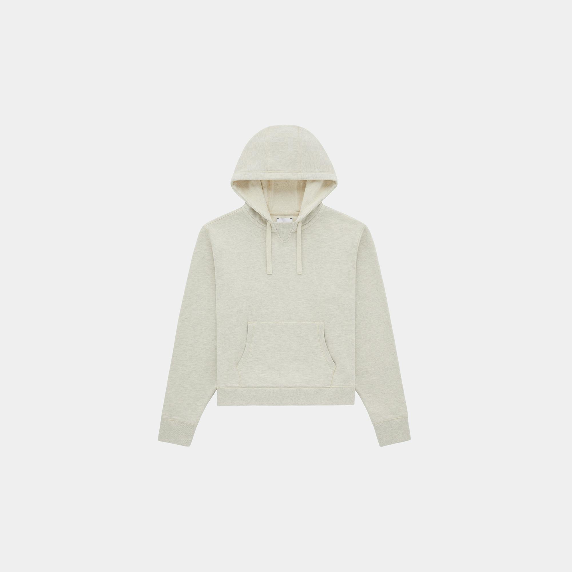 PDP Image: Lounge Hoodie (W's Fit - Oatmeal) - 3:2 - Front