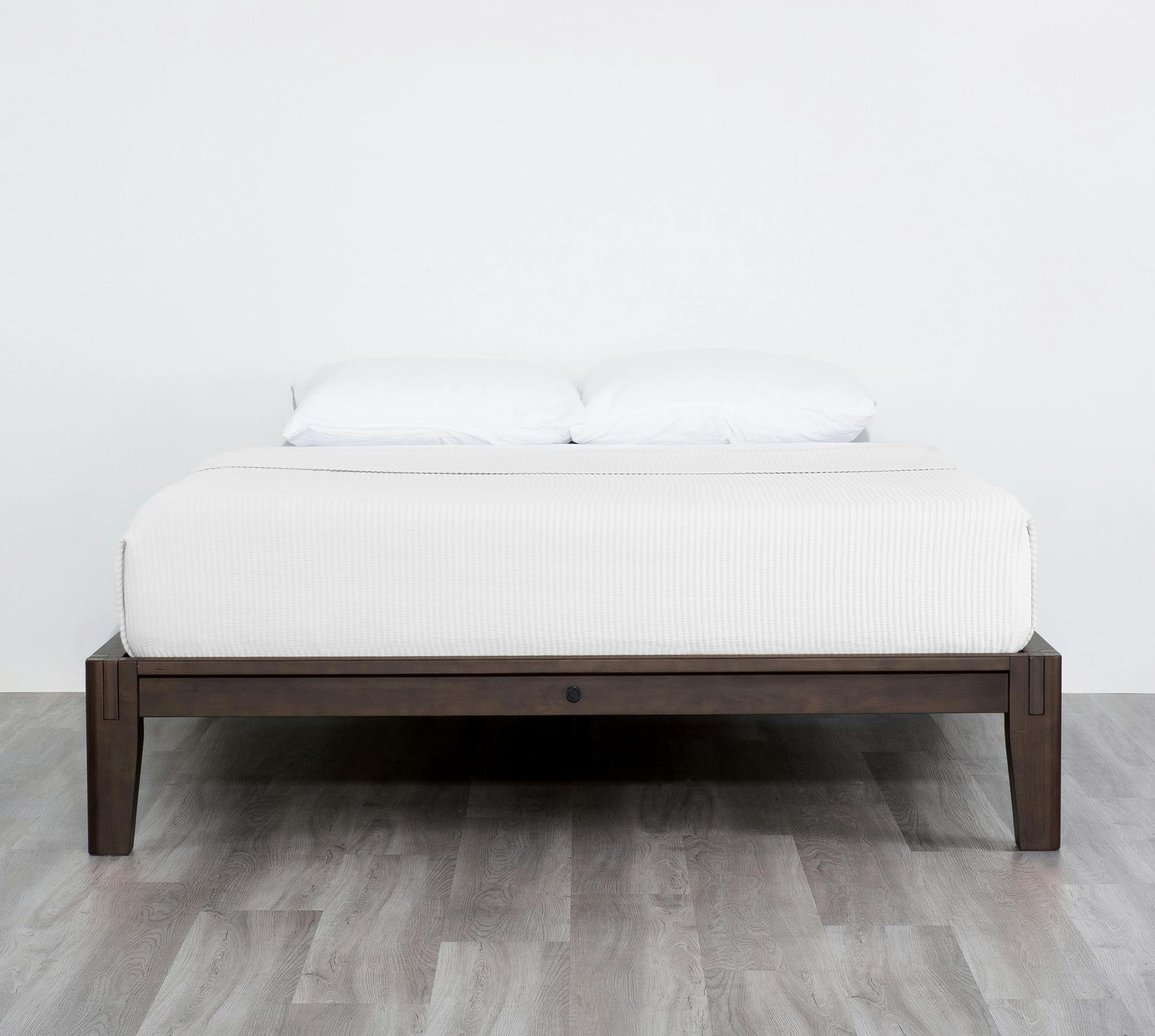 The Bed (Espresso / Frame Only) - Front