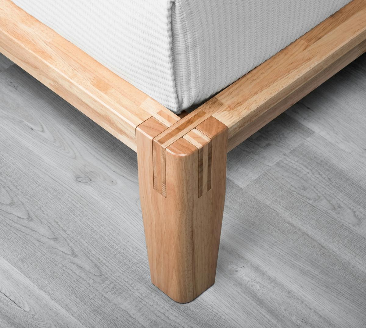 The Bed (Twin / Natural / Headboard) - Joint Detail 