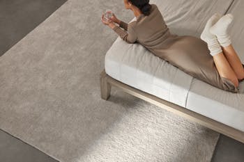 The Rug, in Silver 