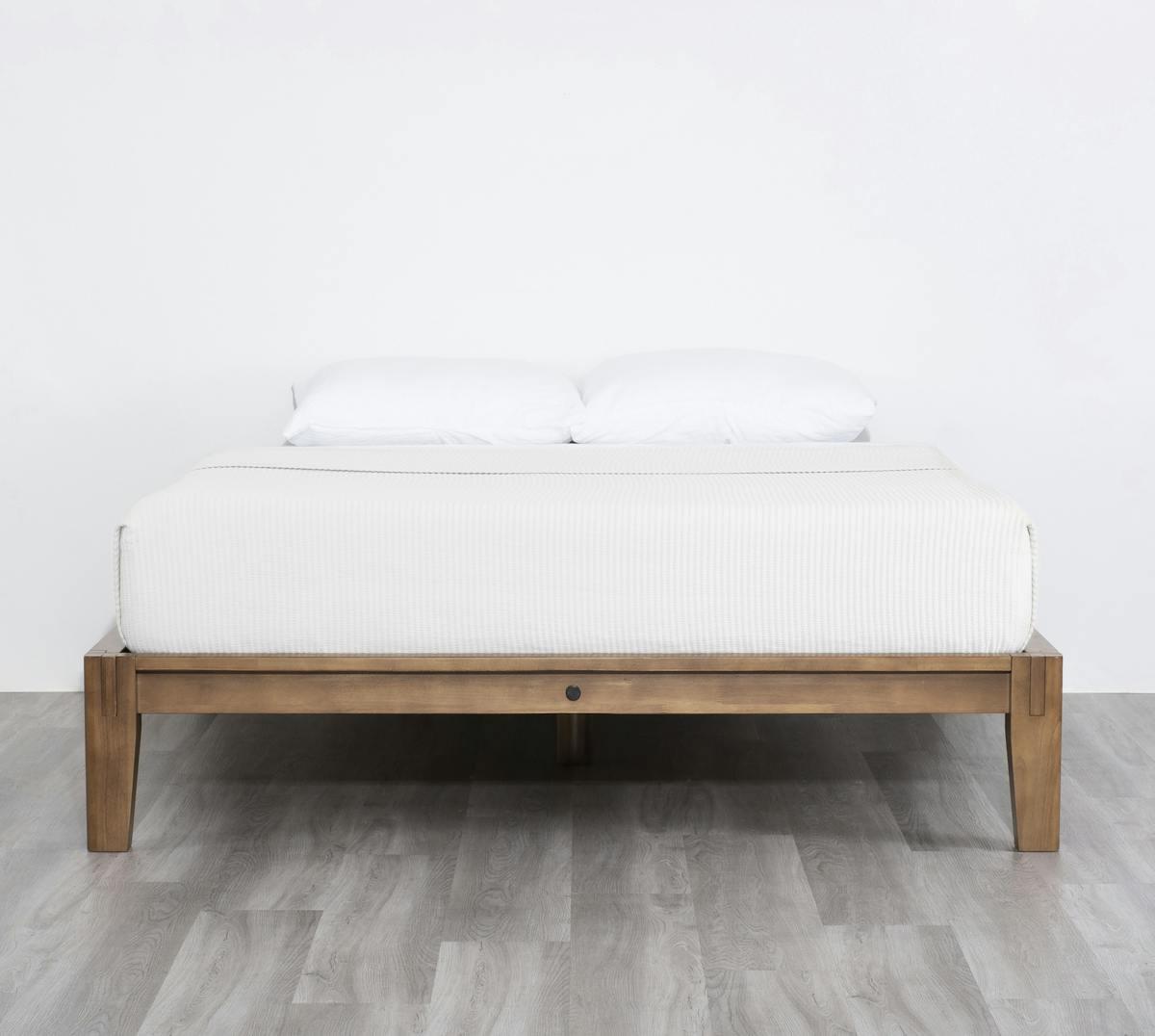 The Bed (Walnut / None) - Front