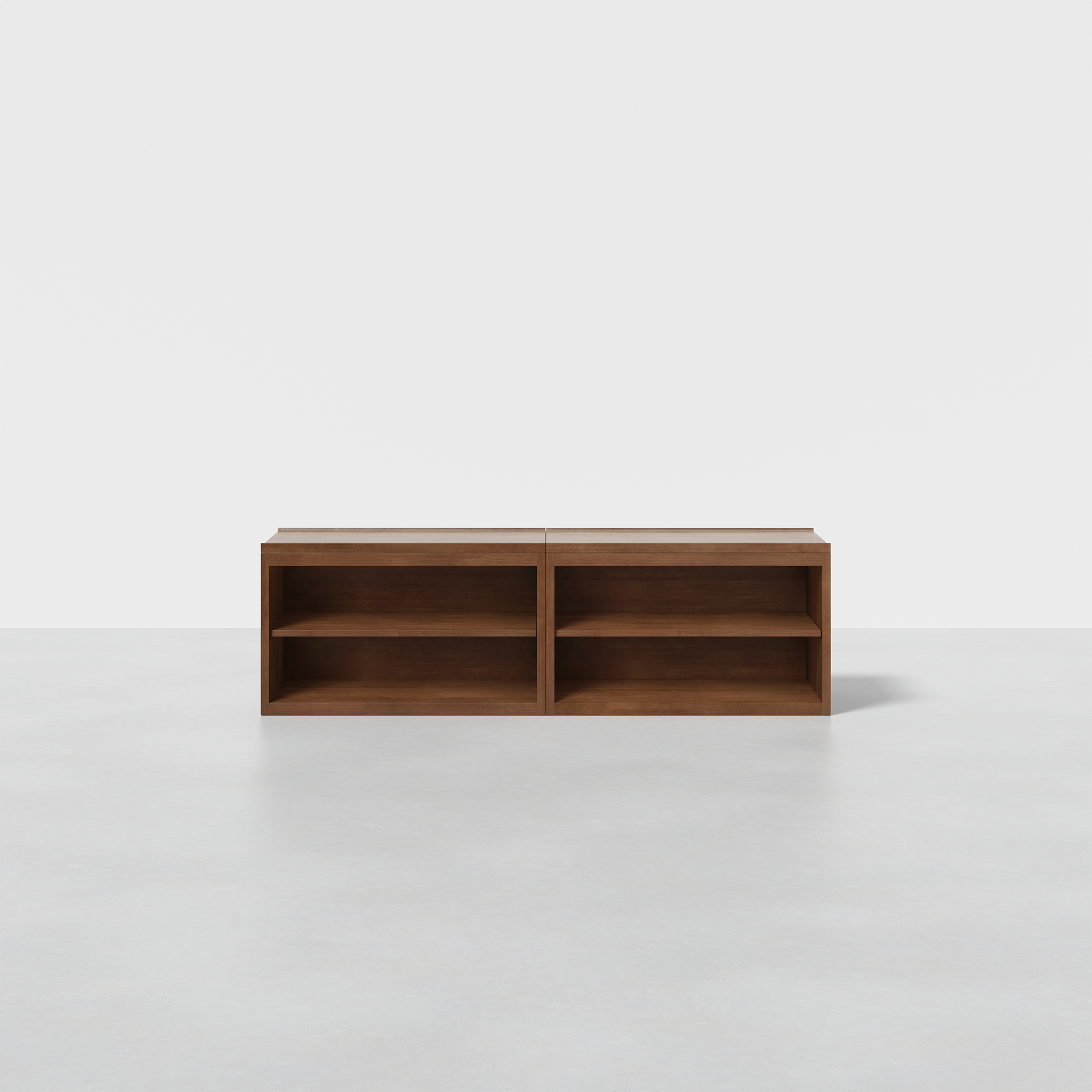 The Credenza (Walnut / 2x2A) - Render - Front
