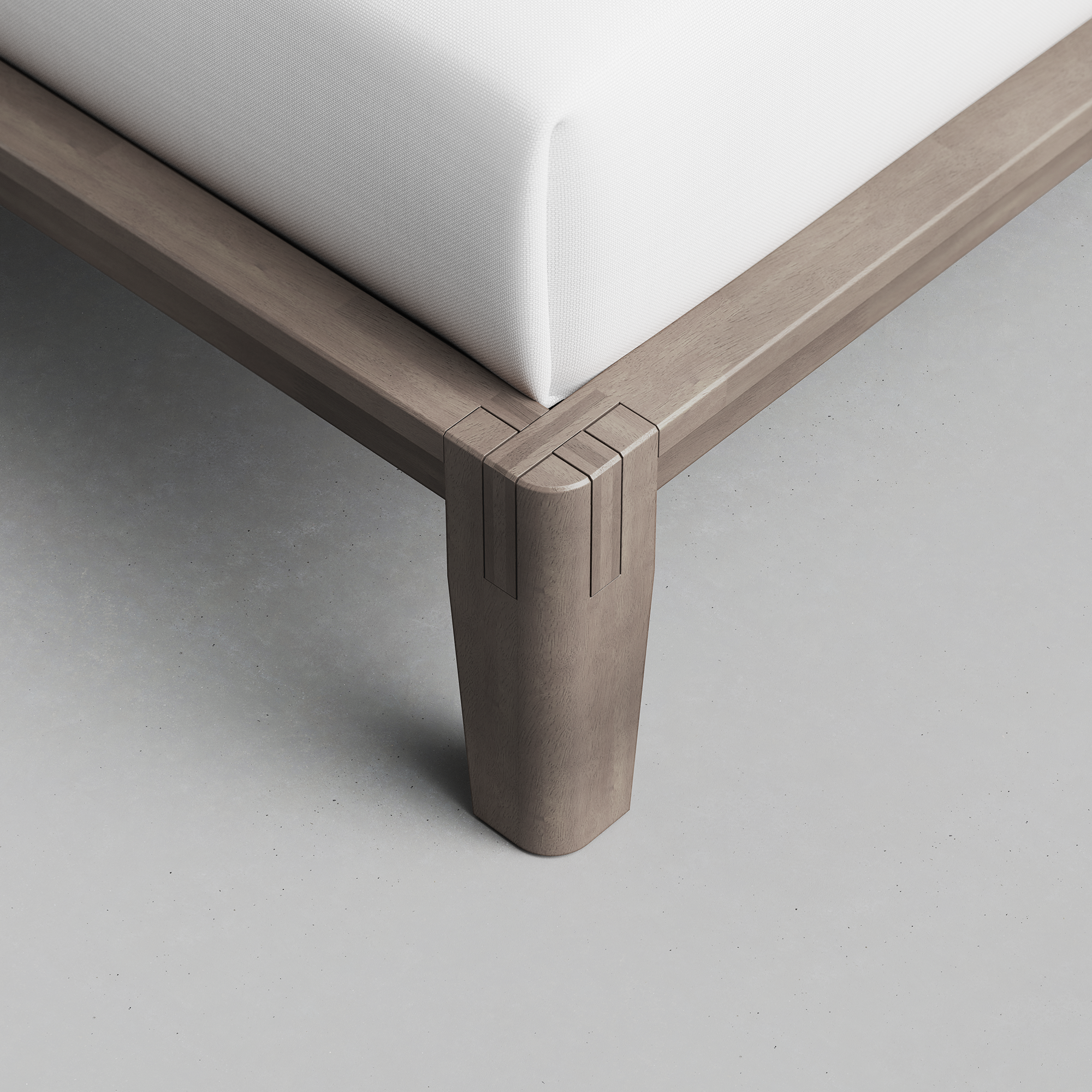 The Bed (Grey) - Render - Joint Detail