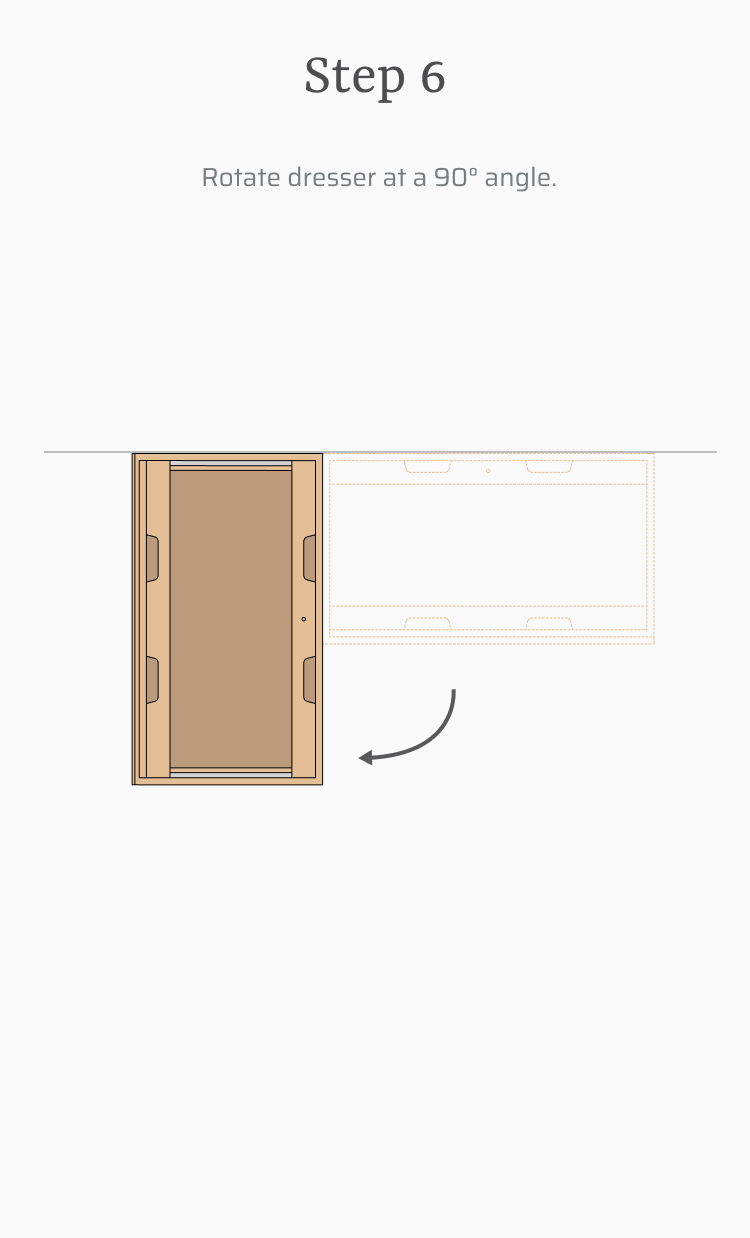 Thuma The Dresser Assembly Instructions Step 6