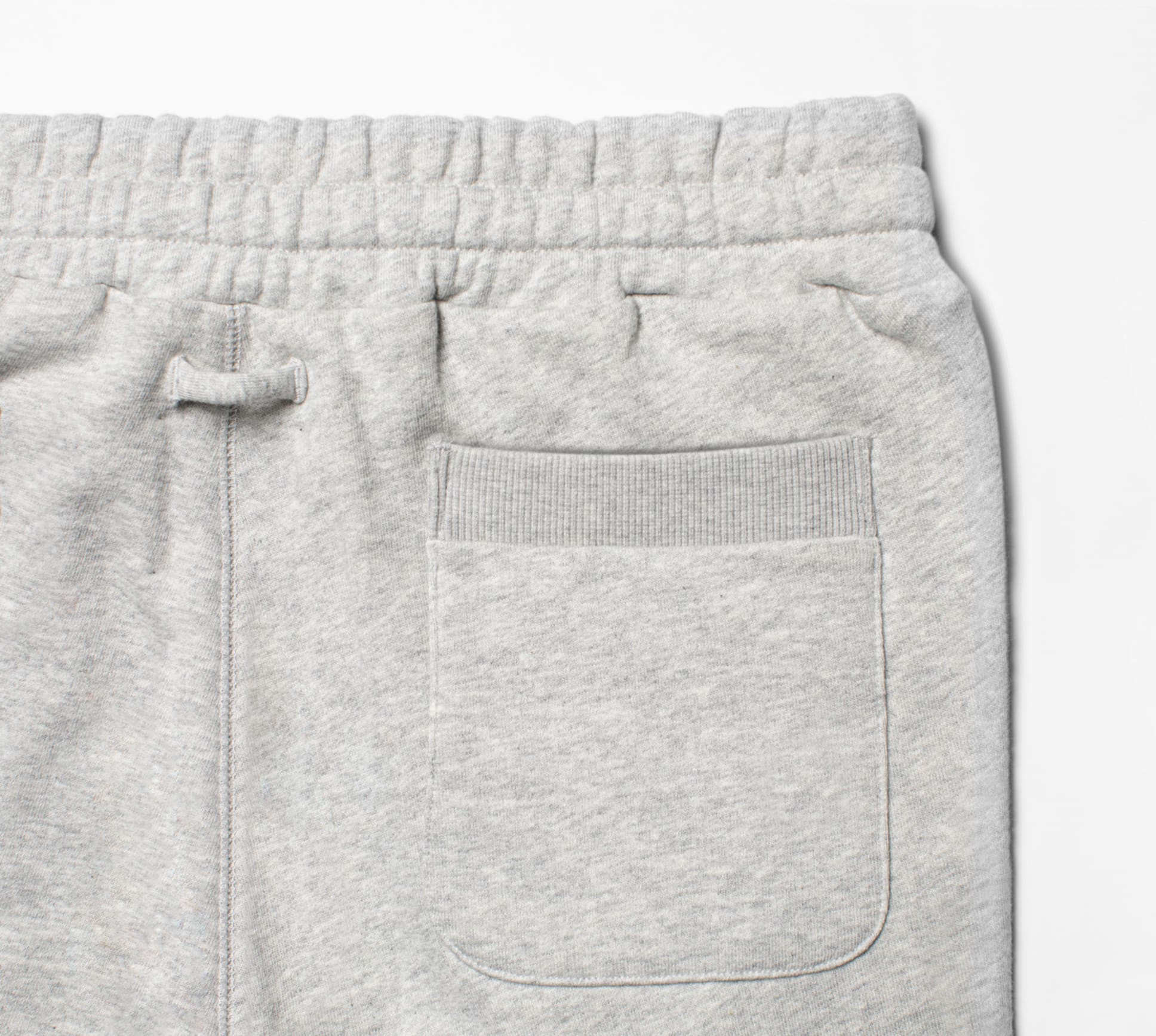 Lounge & Leisure Sweatpants (M's Grey) - Back Pocket Detail