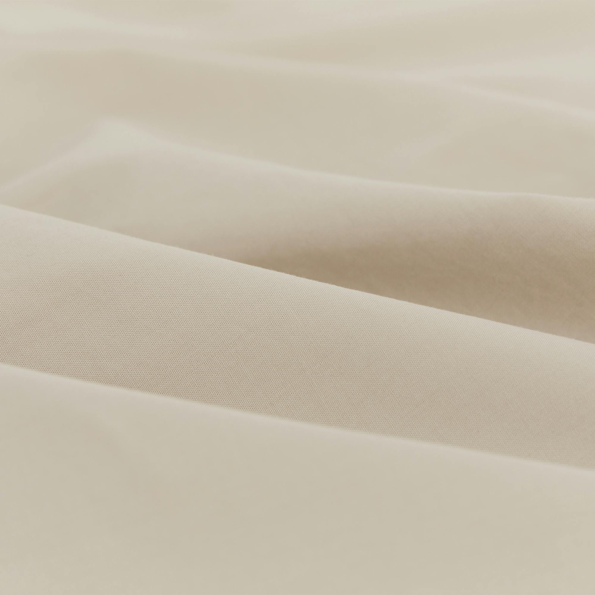 Cotton Percale Sheet Set (Dune) - Fabric Material