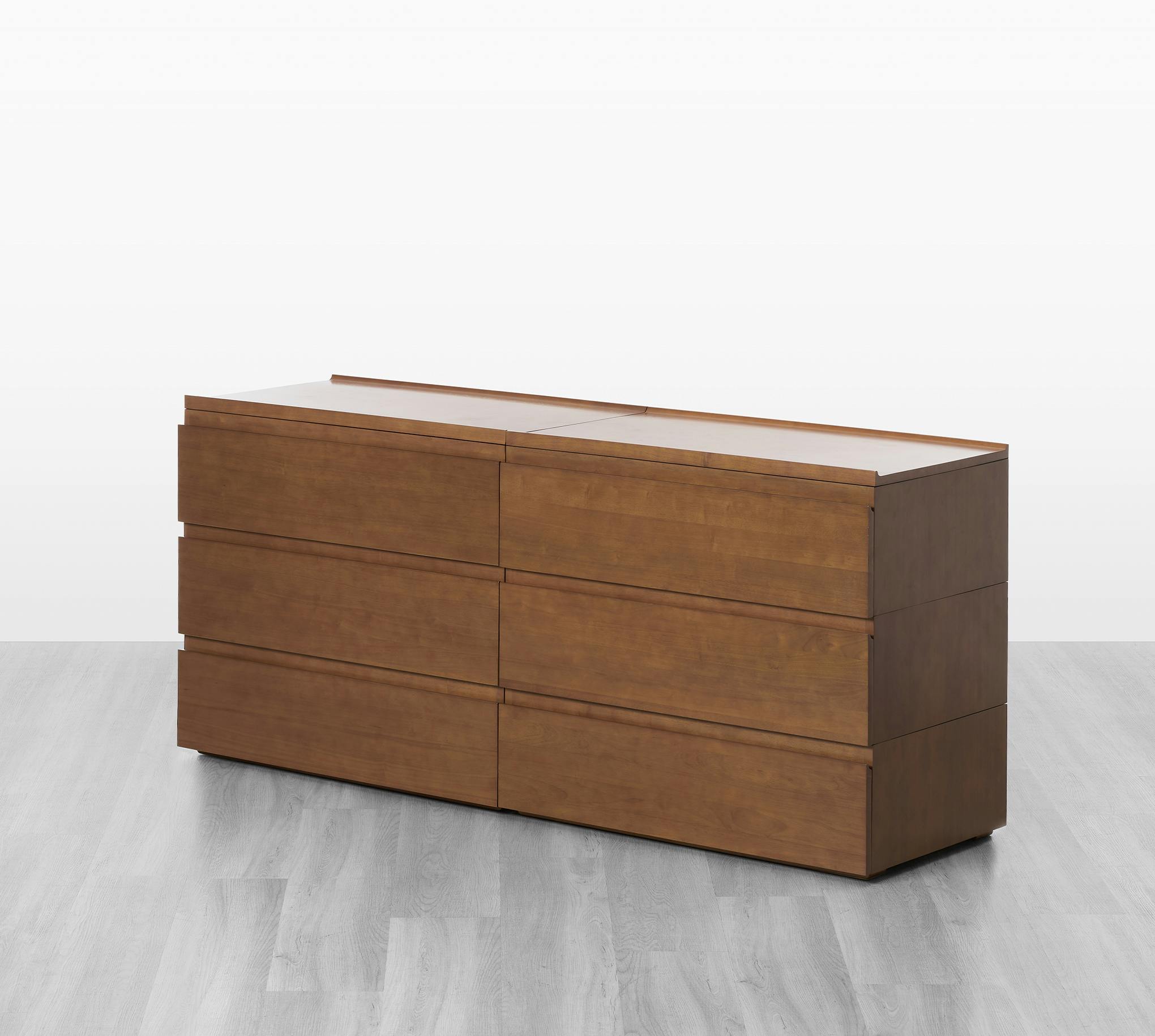 The Dresser (Walnut / 3x2) - Angled 