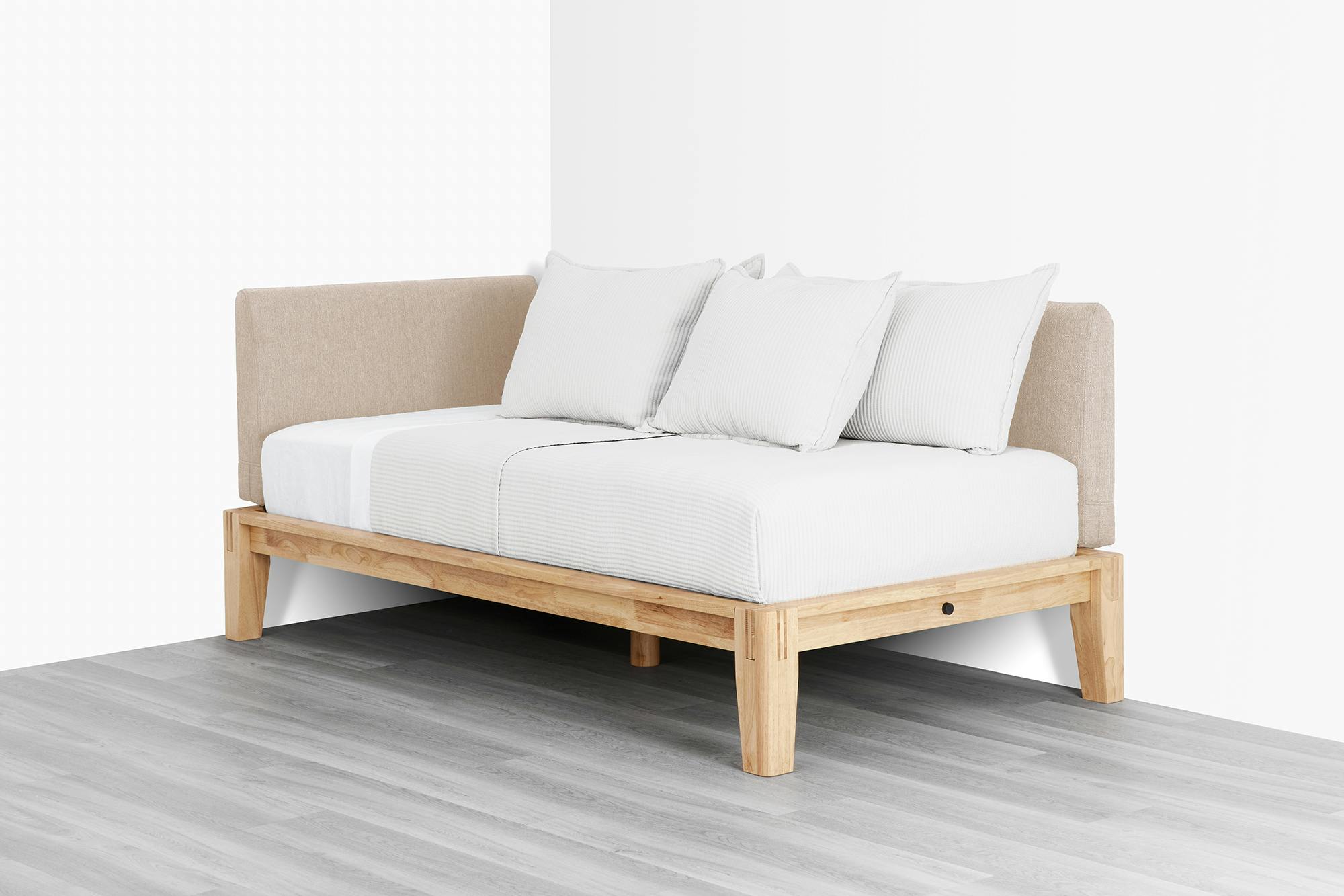 PDP Image: The Daybed (Natural / Dune) - 3:2 - Pillow, Stacked