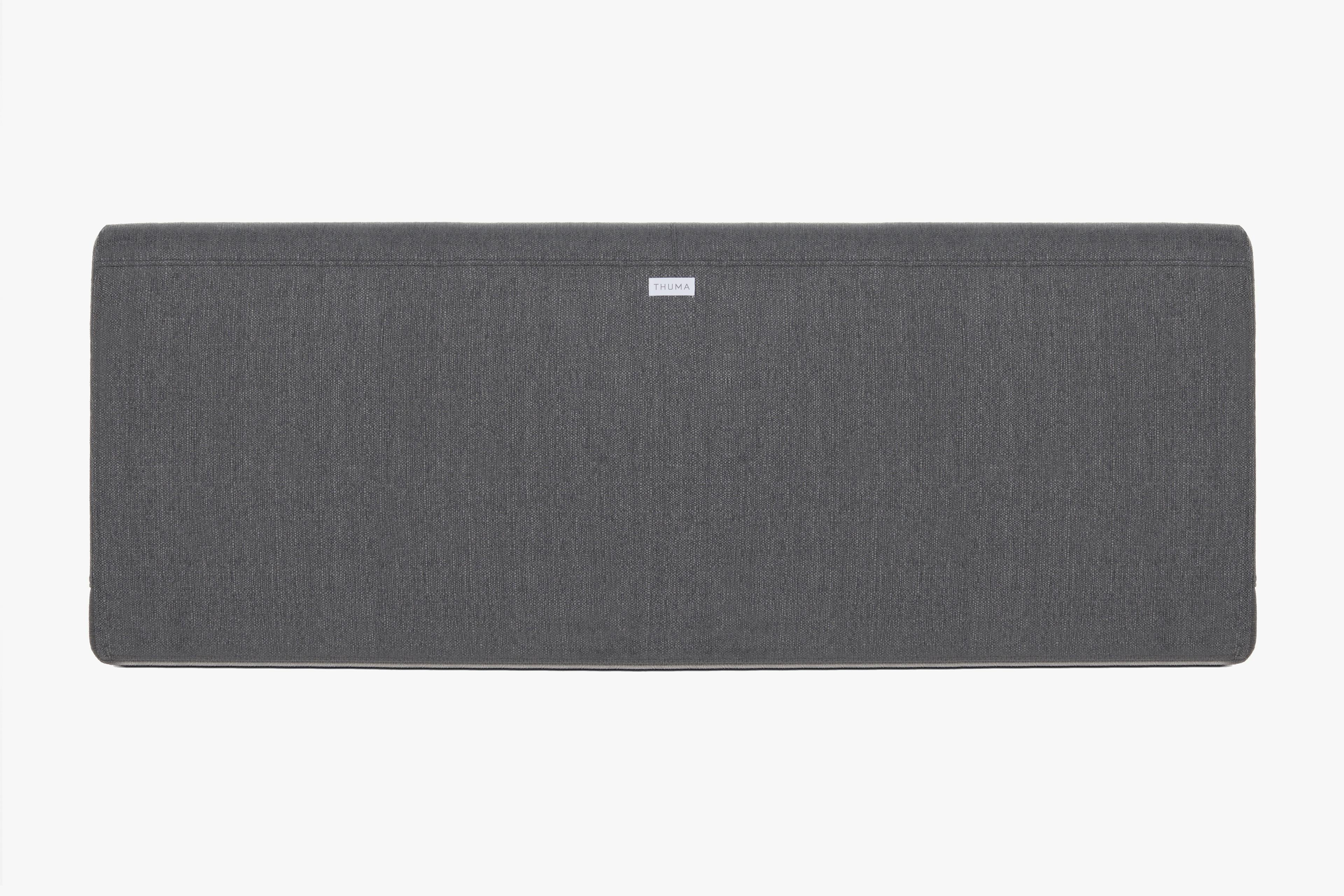 The PillowBoard in Dark Charcoal Color, Queen Size
