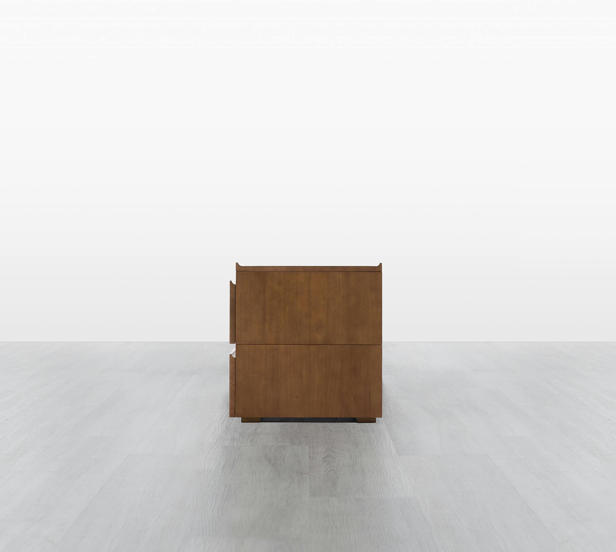 The Dresser (Walnut / 2x2) - Side