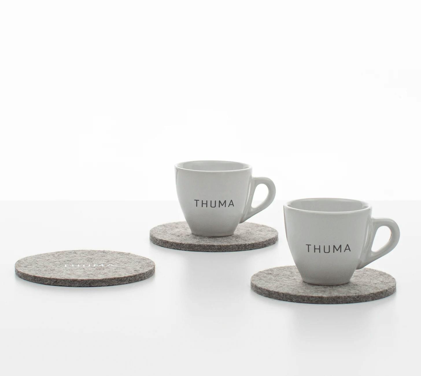 Have Some Respect Coasters (Heathered Grey) Espresso