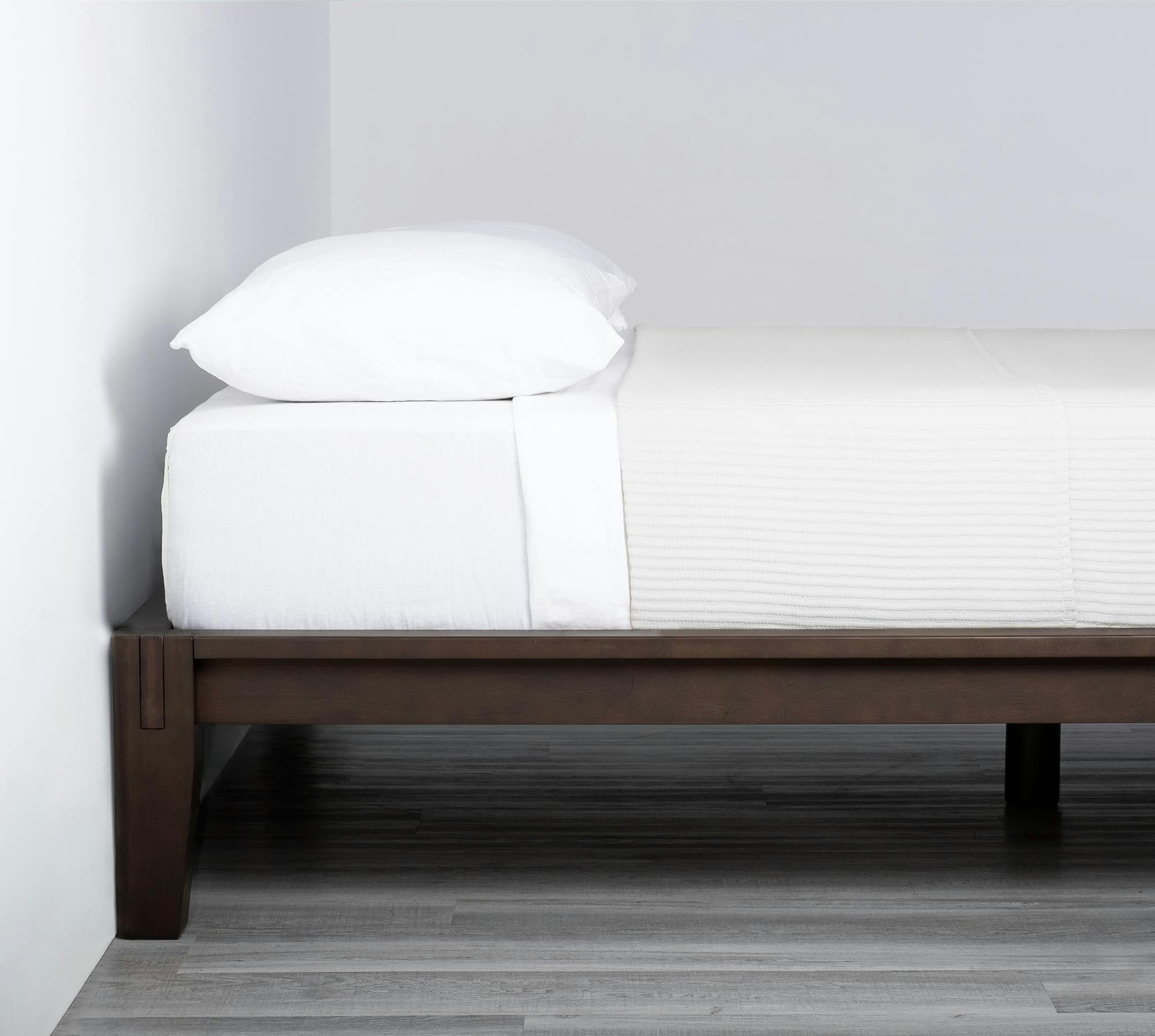 The Bed (Espresso / Frame Only) - Side 