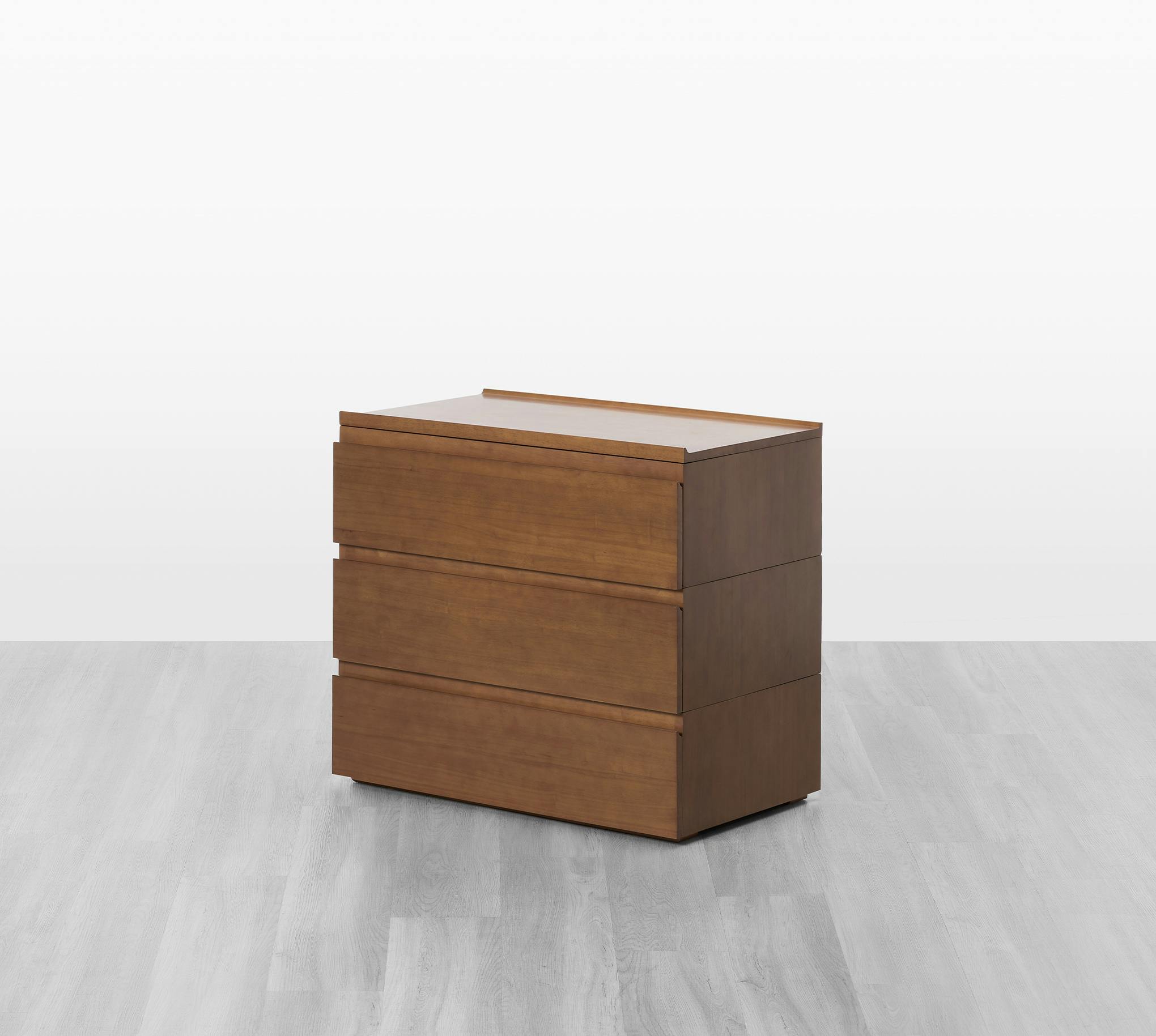The Dresser (Walnut / 3x1) - Angled