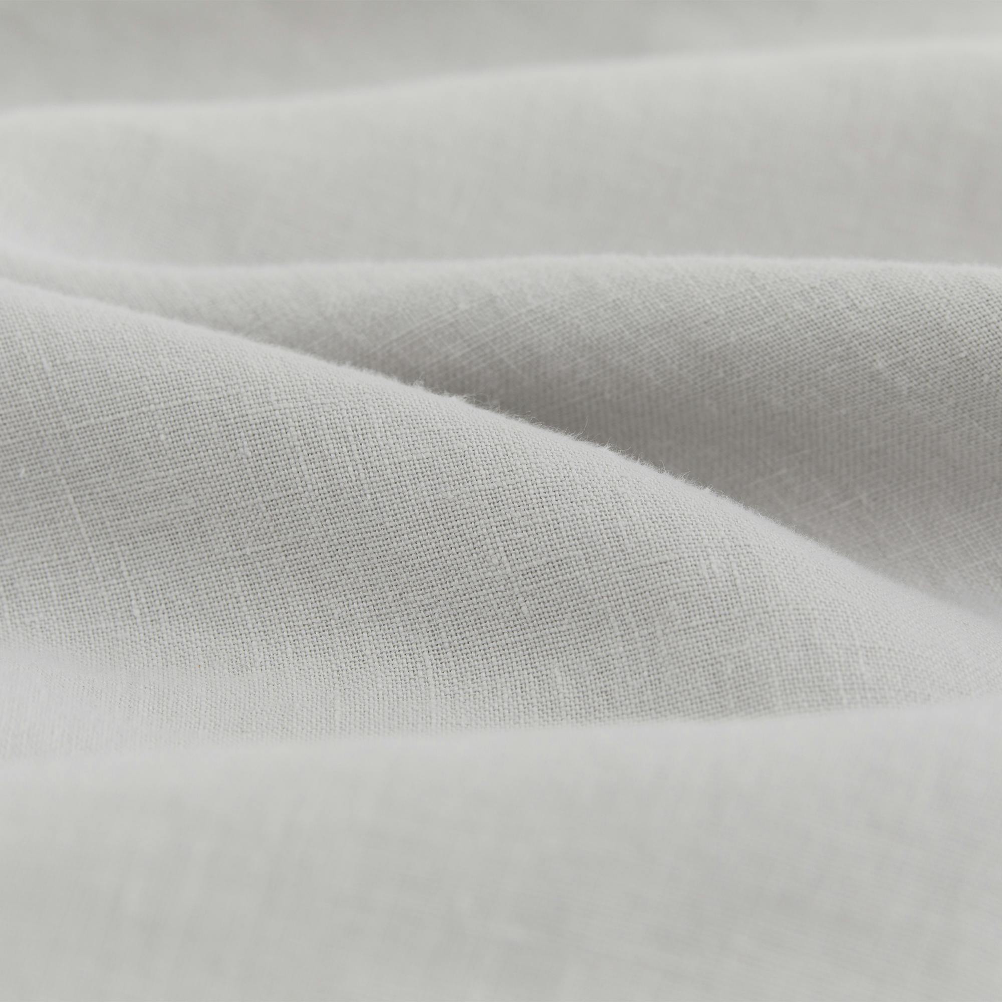 Linen Sheet Set (Stone) - Fabric Detail