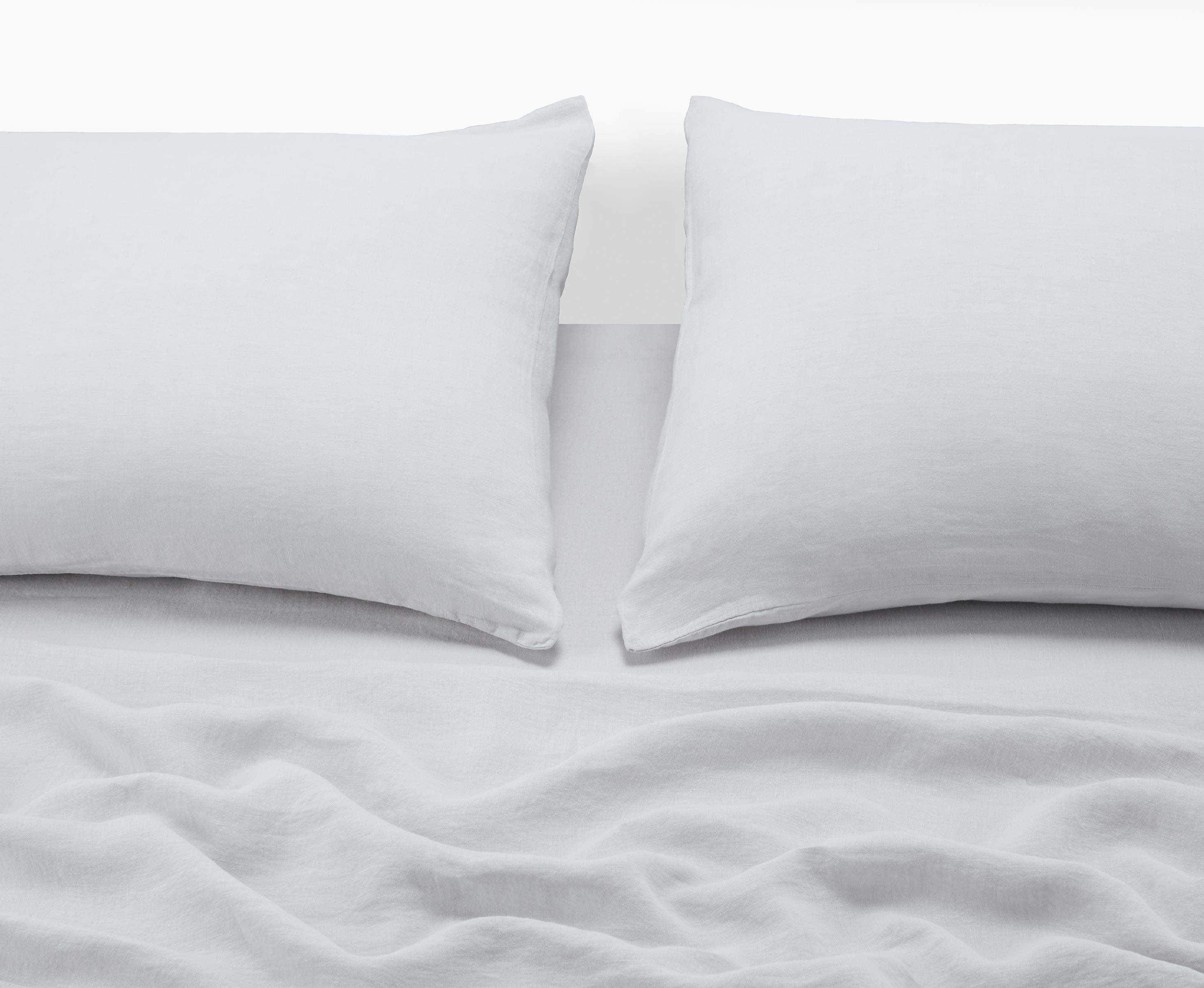 Linen Suite Sheet Set (Stone) - Pillows & Sheet 