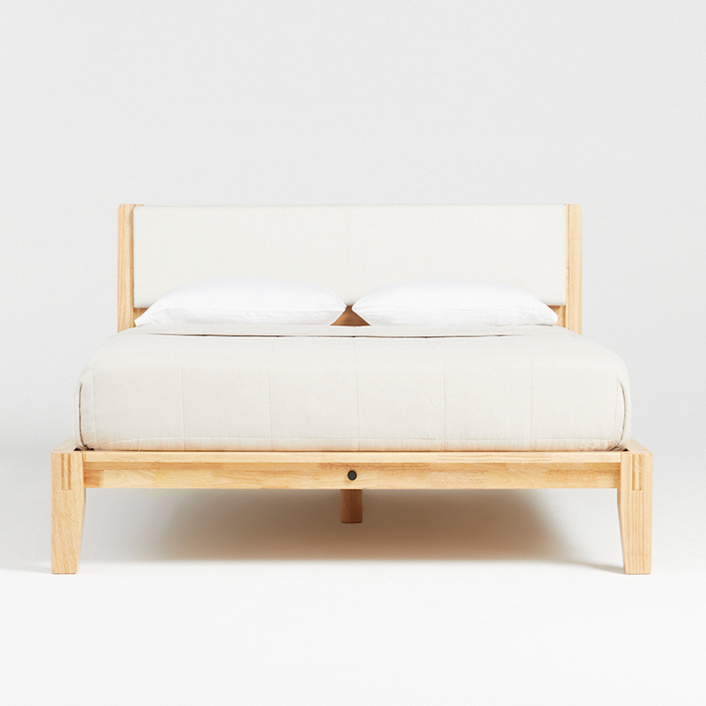 The Bed, in Natural + Headboard Cushion 11.2
