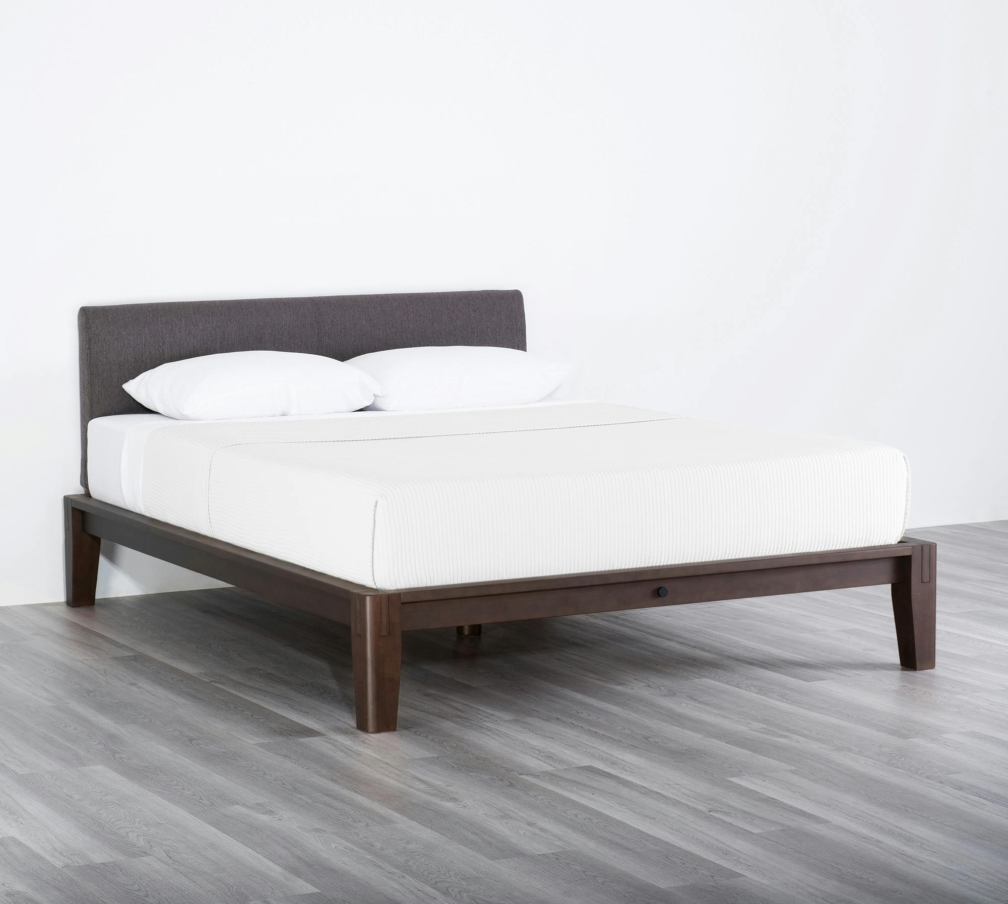 The Bed (Espresso / Dark Charcoal) Angled 