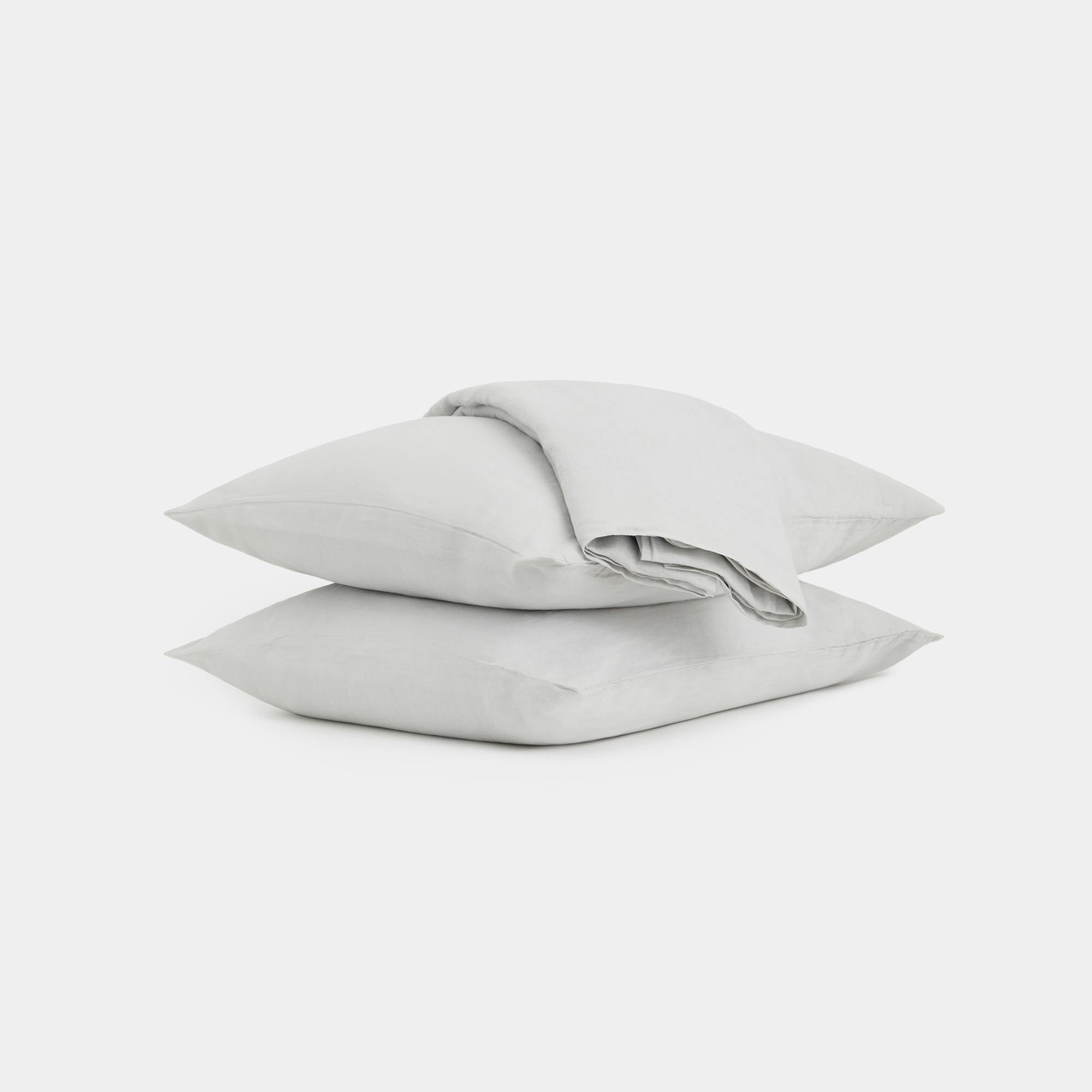 Linen Sheet Set (Stone) - Stacked
