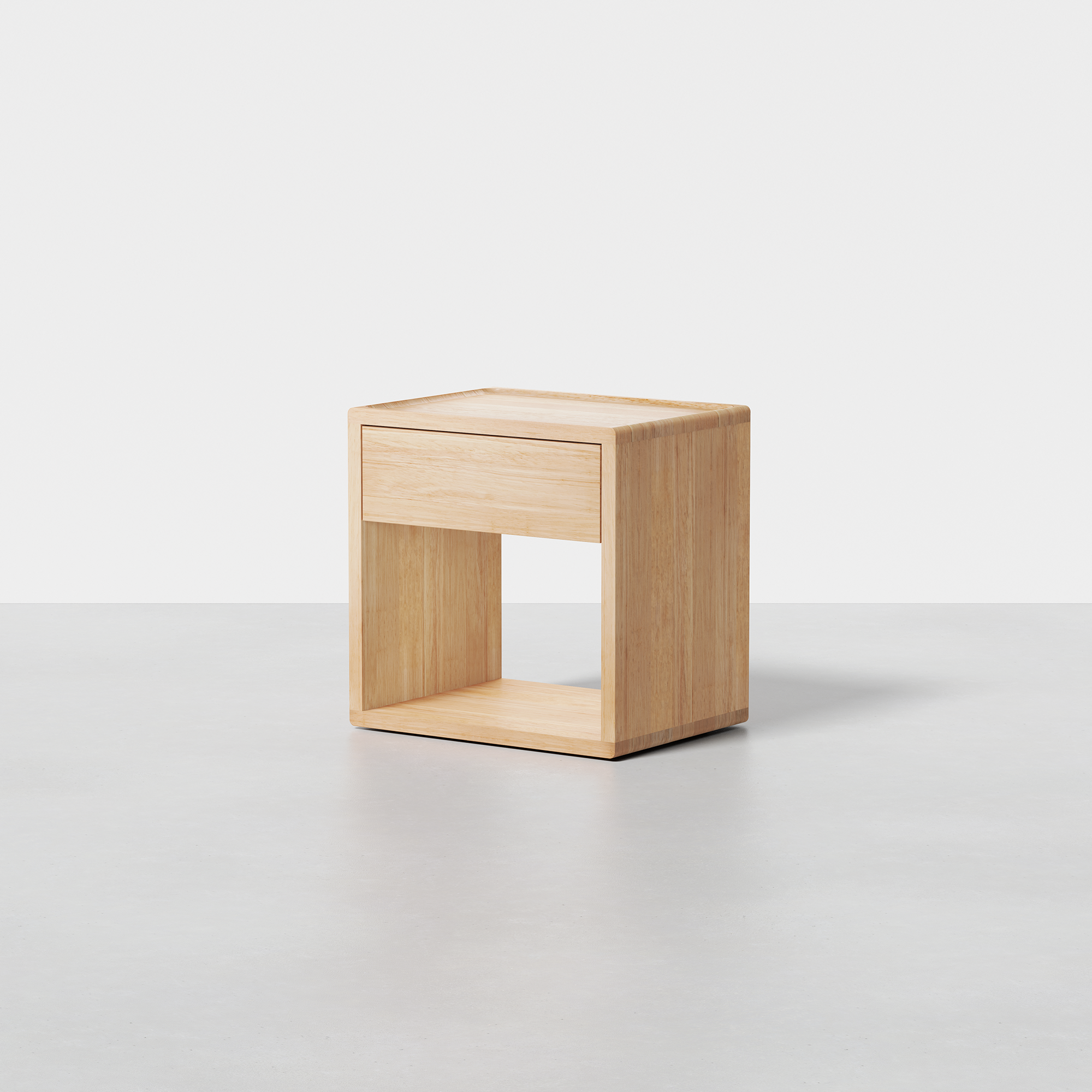 PDP Image: The Nightstand (Natural) - Render - Side, Angled 