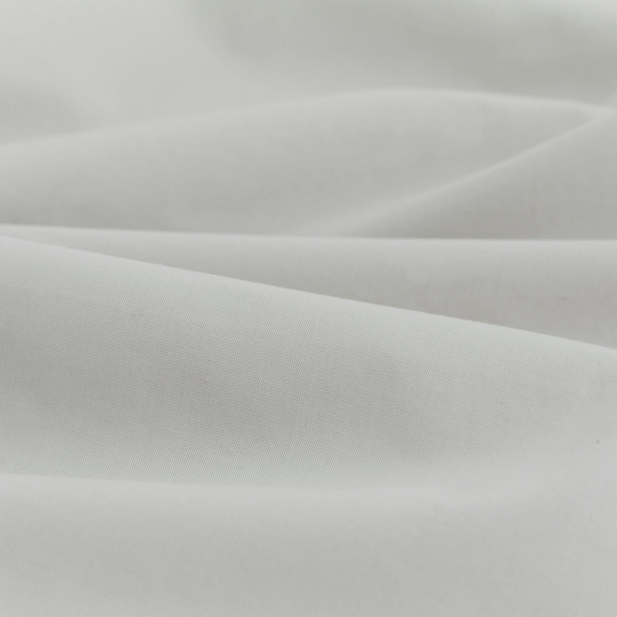 Cotton Percale Sheet Set (Stone) - Fabric Detail