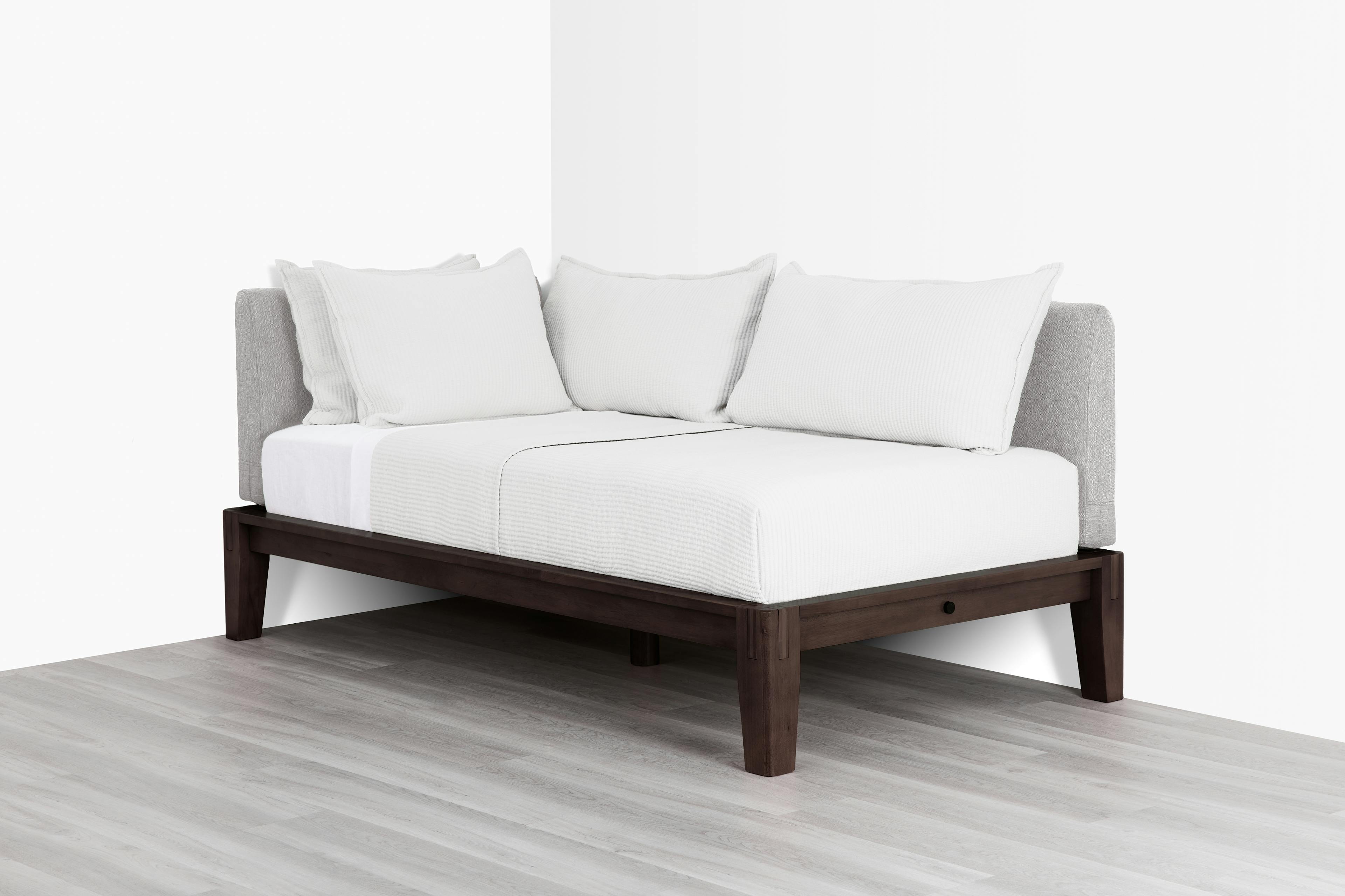 PDP Image: The Daybed (Espresso / Fog Grey) - 3:2 - Pillows