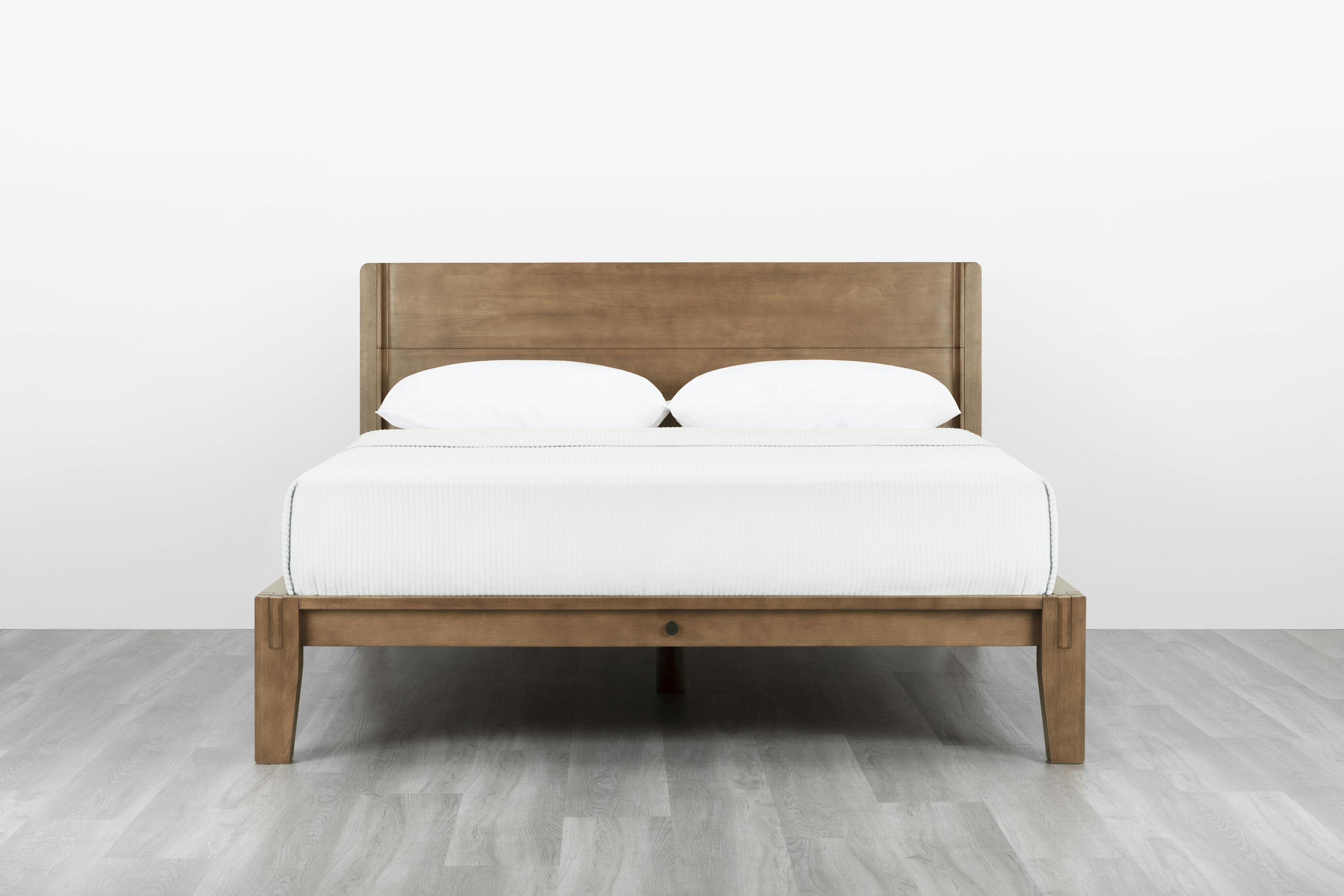 The Headboard in Walnut Finish for Queen Sized Bed