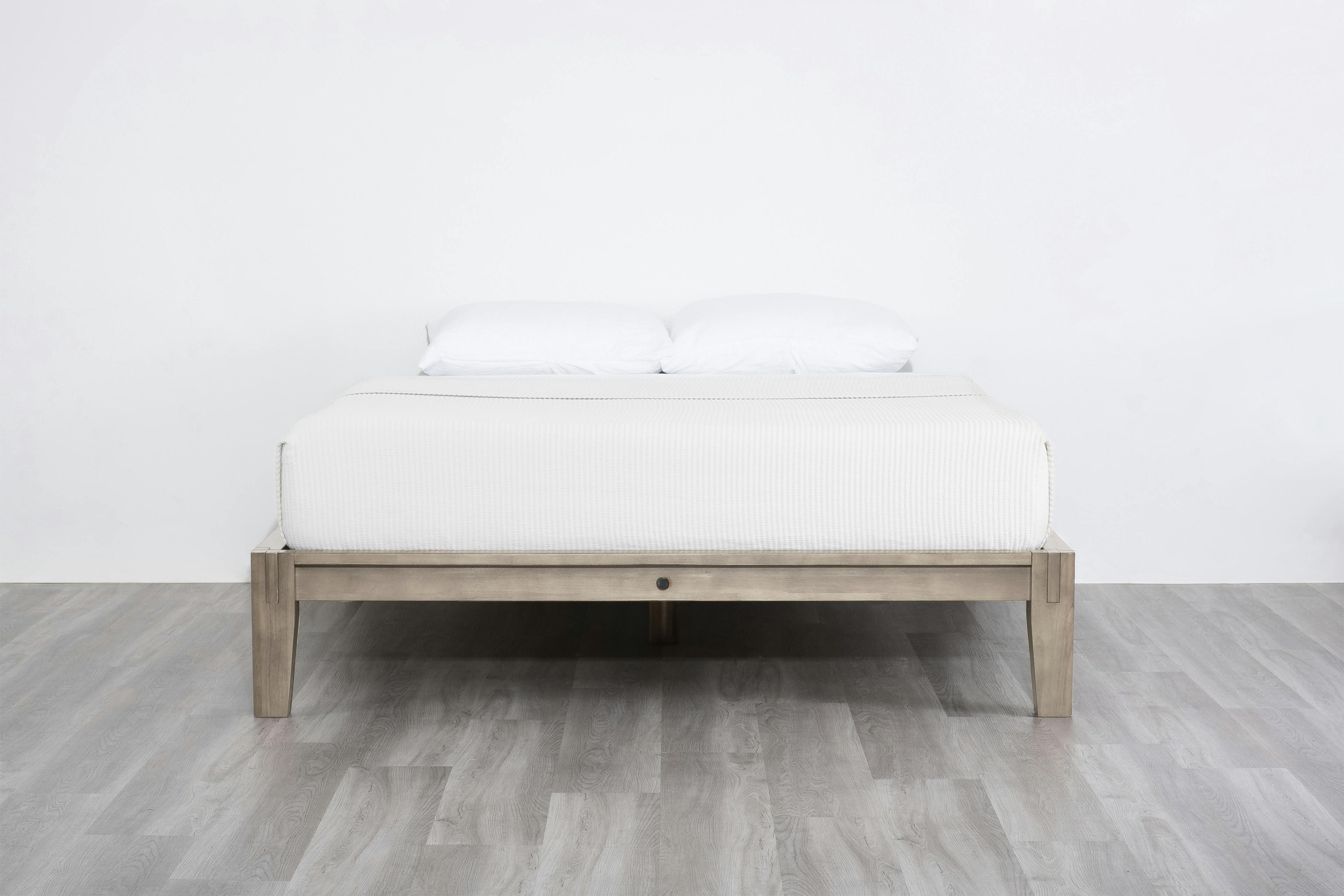The Bed (Grey / Frame) - Front - 3:2