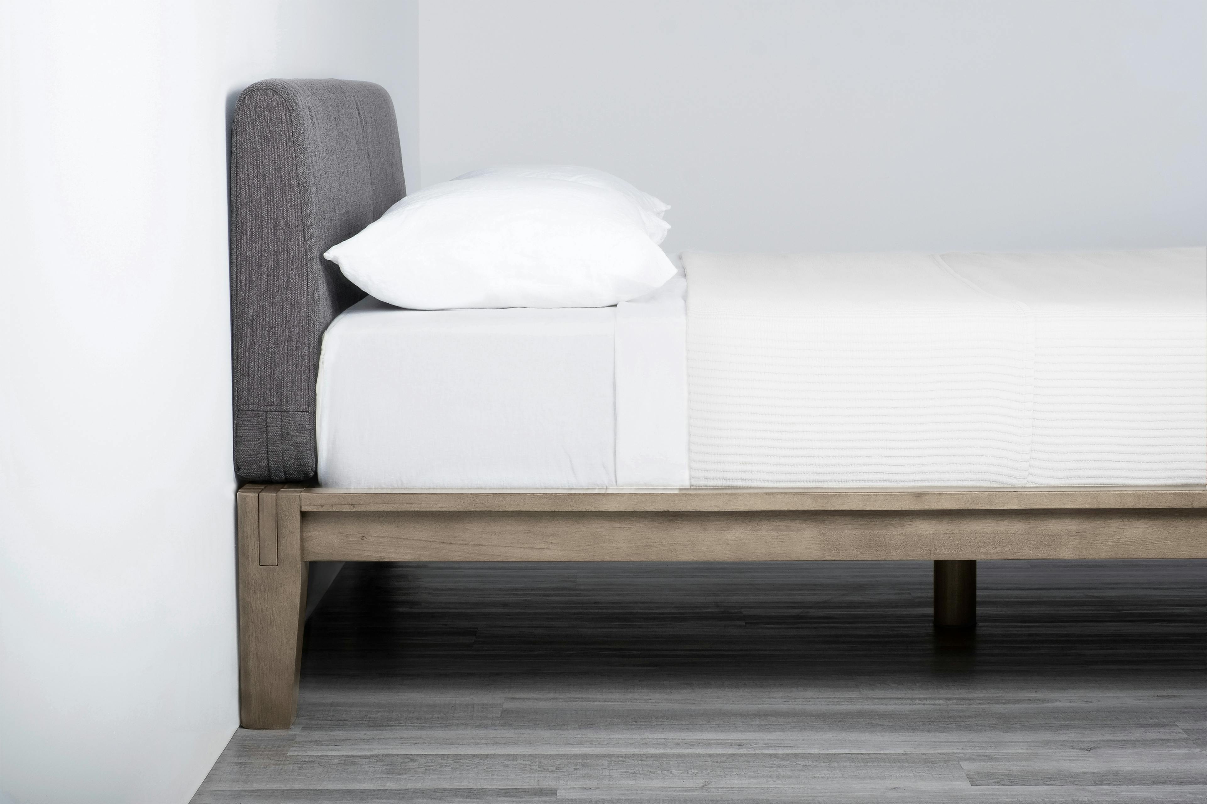 The Bed (Grey / Dark Charcoal) - Side - 3:2