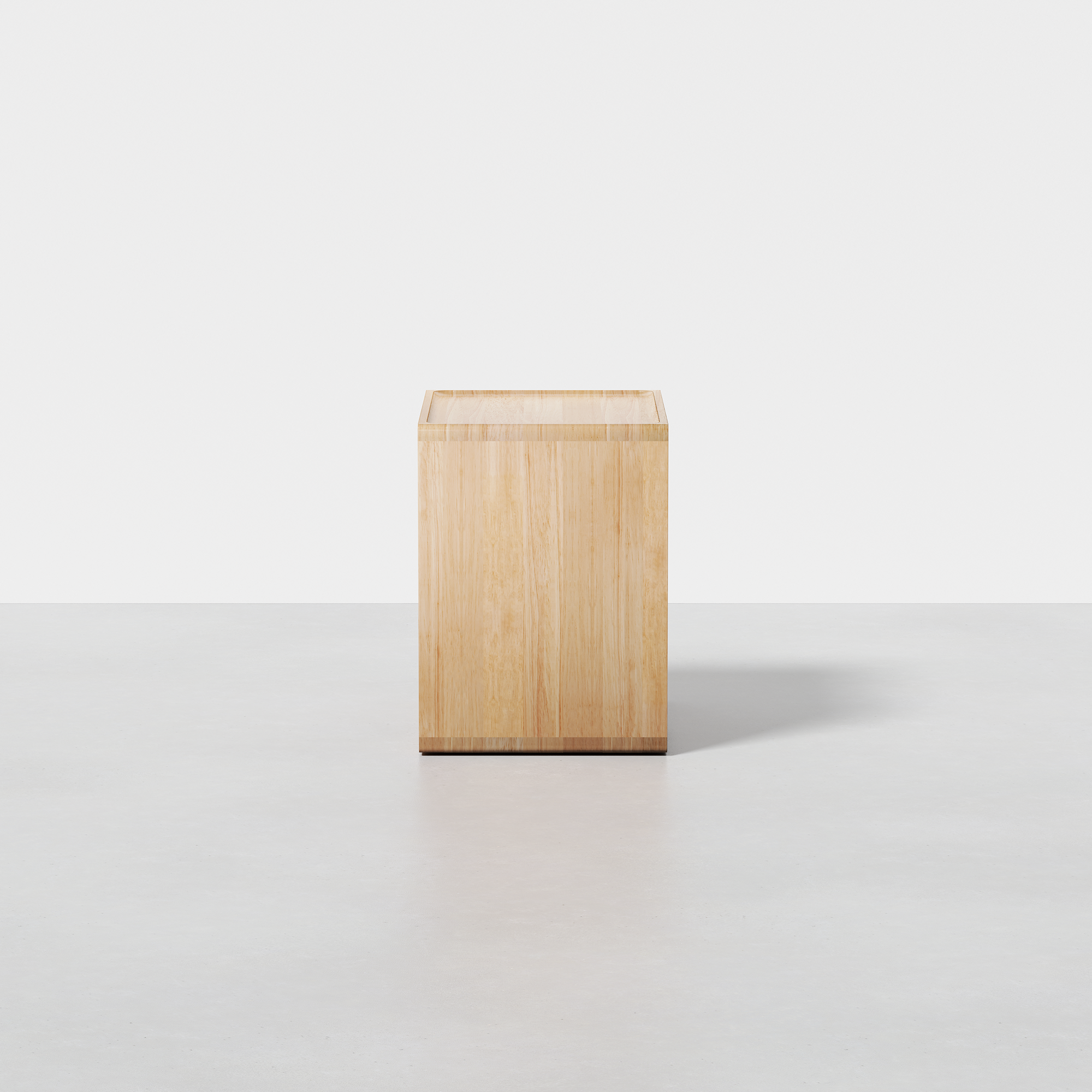 PDP Image: The Nightstand (Natural) - Render - Side