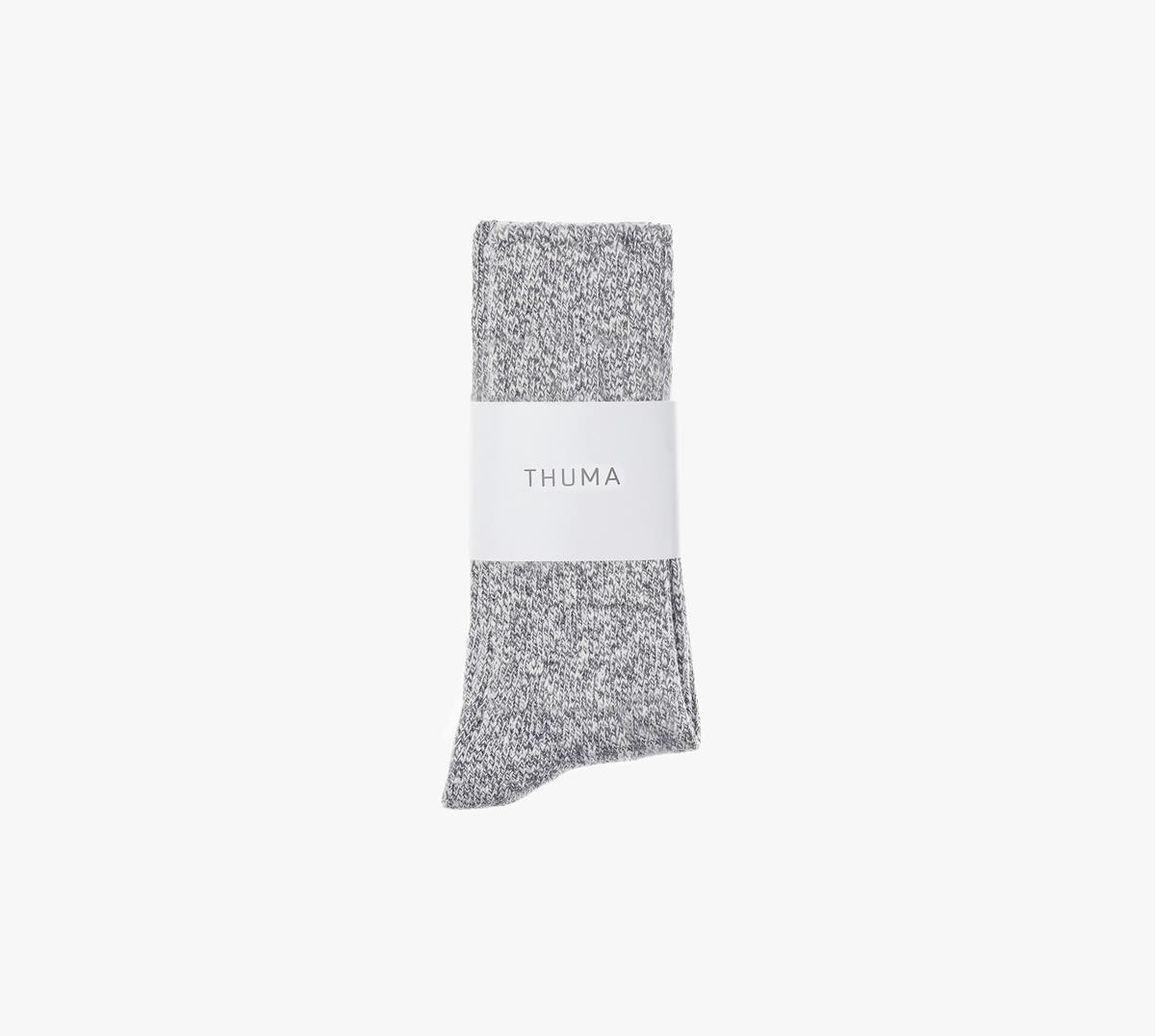 Lounge & Leisure Socks (Heathered Grey) - Full Product