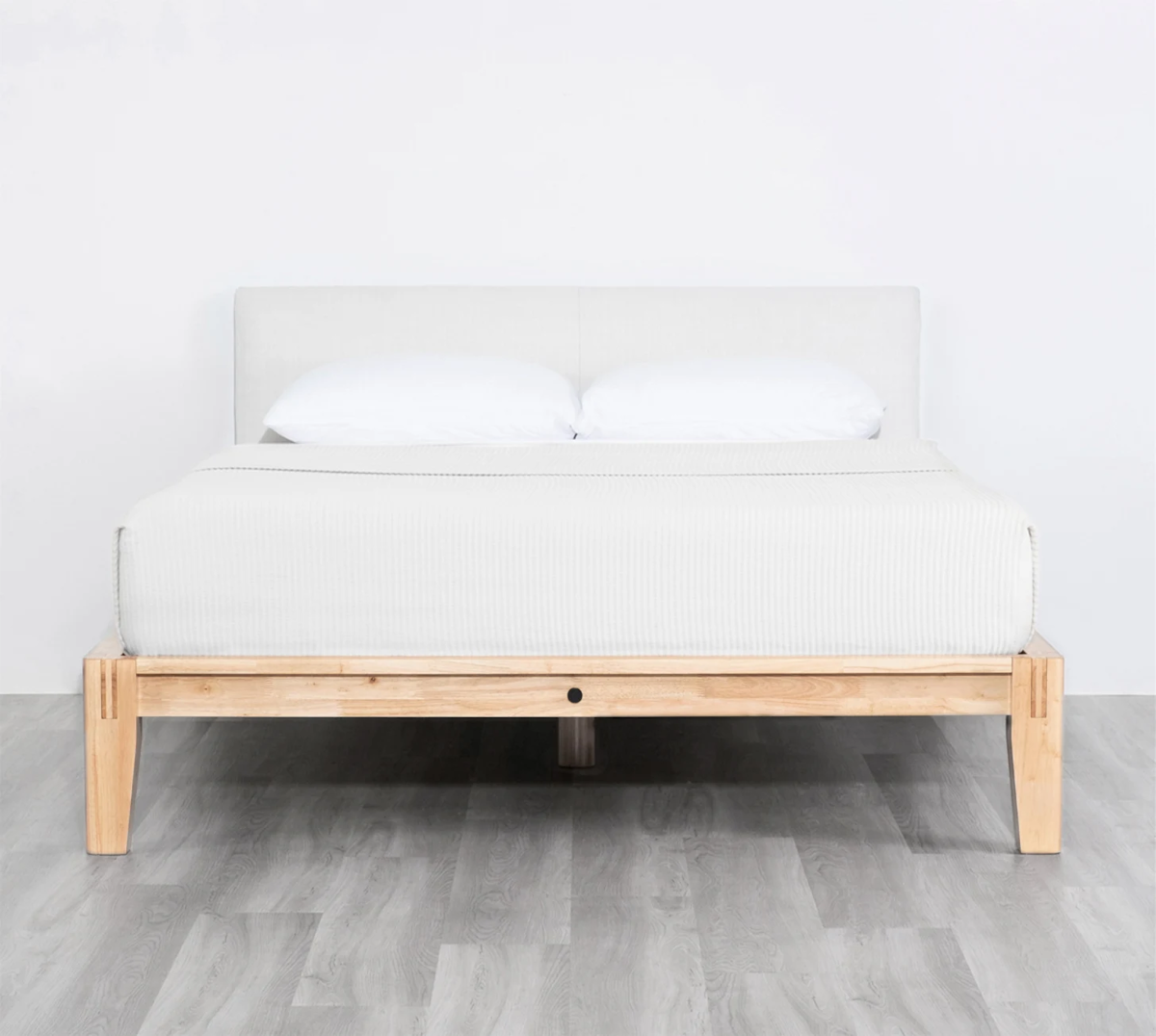 The Bed (Natural / Light Linen) - Front