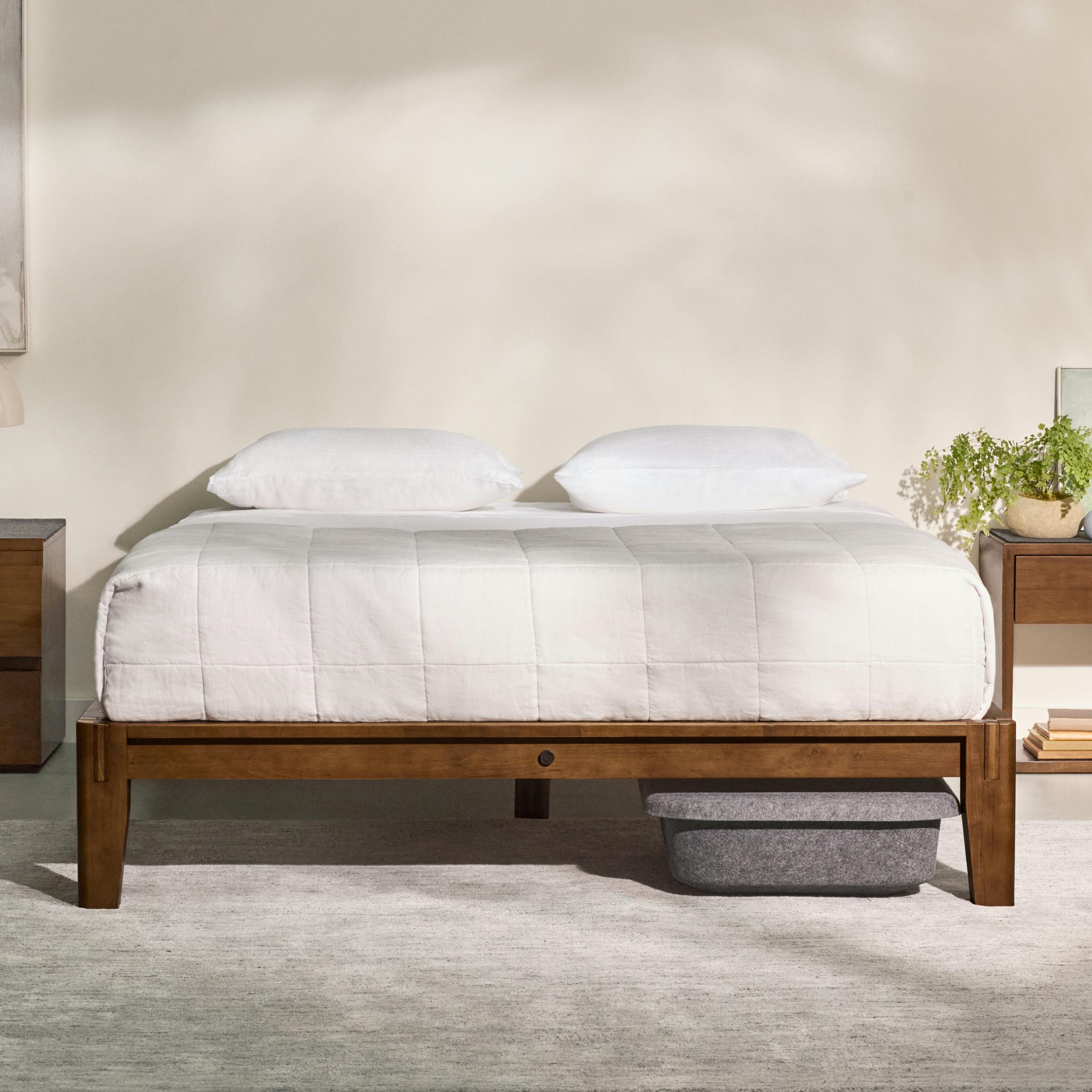 The Bed Frame only, in Walnut 9.12