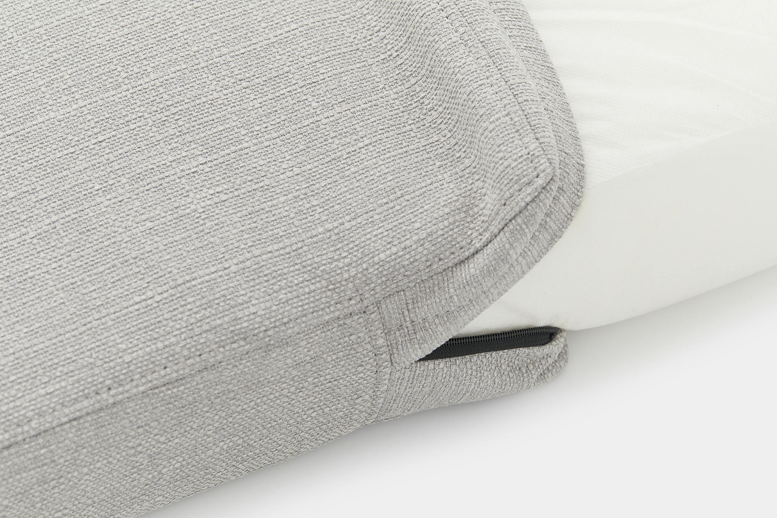 The PillowBoard Cover (Fog Grey) - Render - Unzipped