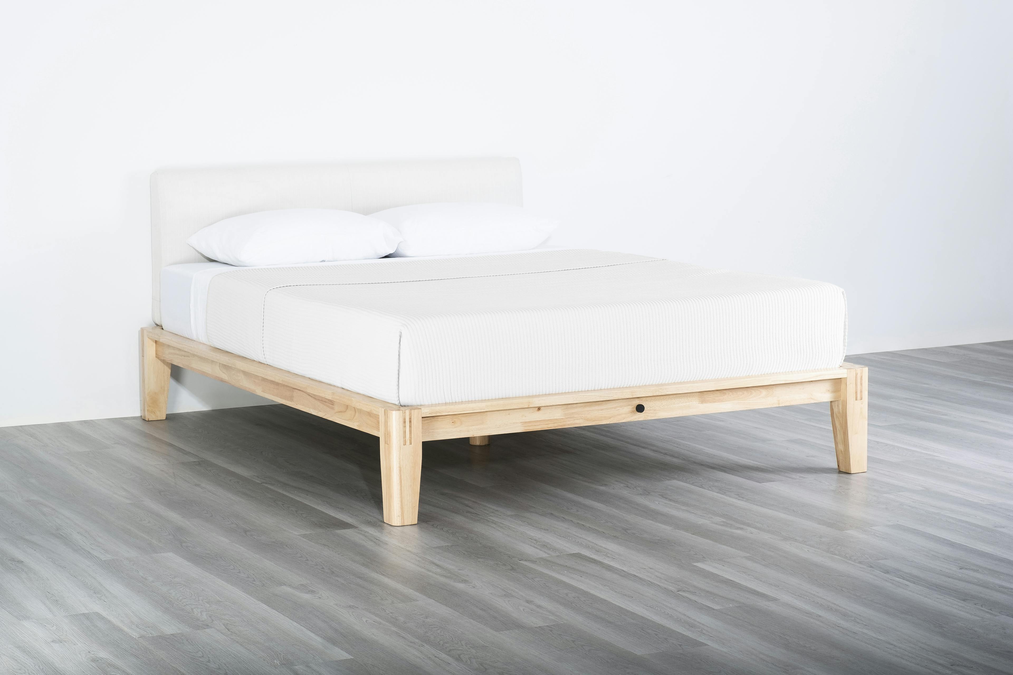 The Bed (Natural / Light Linen) - Angled - 3:2