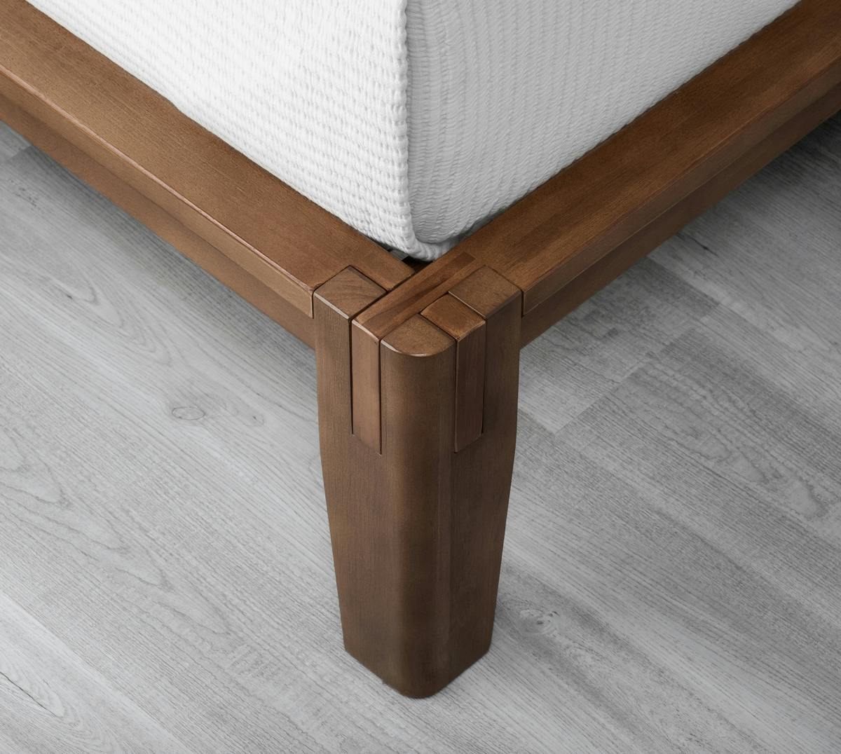 The Daybed (Walnut / Fog Grey) - Joint Detail