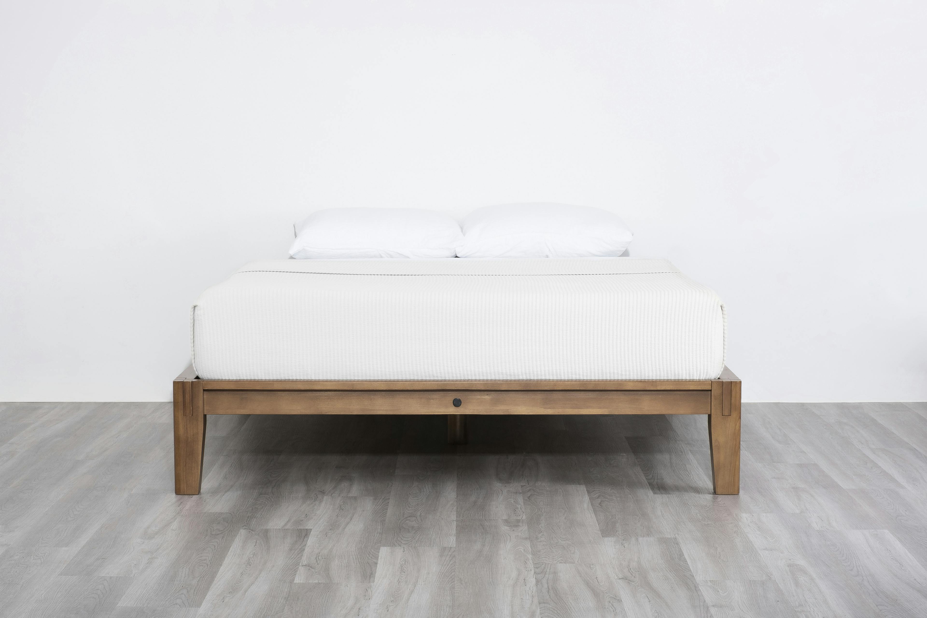 The Bed (Walnut / Frame) - Front - 3:2