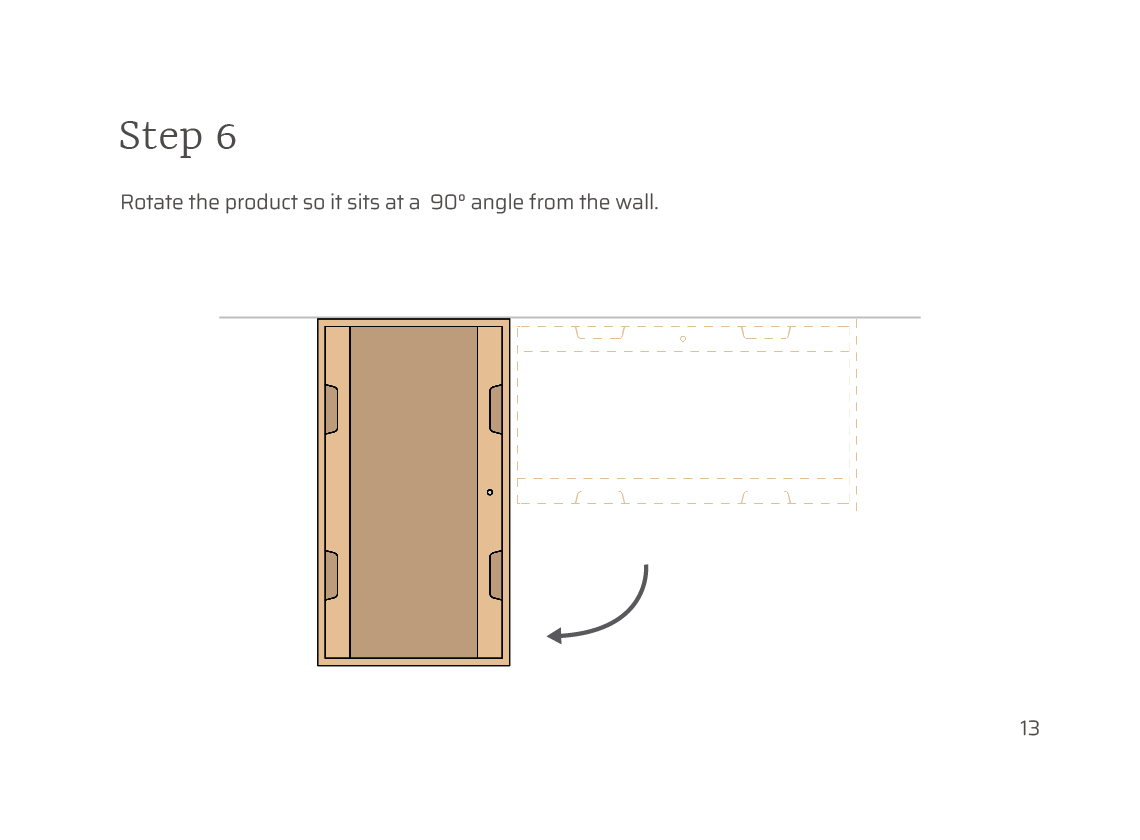 Thuma The Dresser Assembly Instructions Step 6