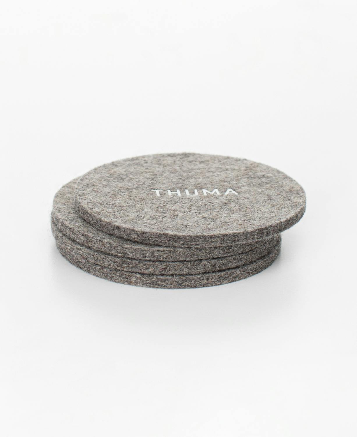 Have Some Respect Coasters (Heathered Grey) - Stacked