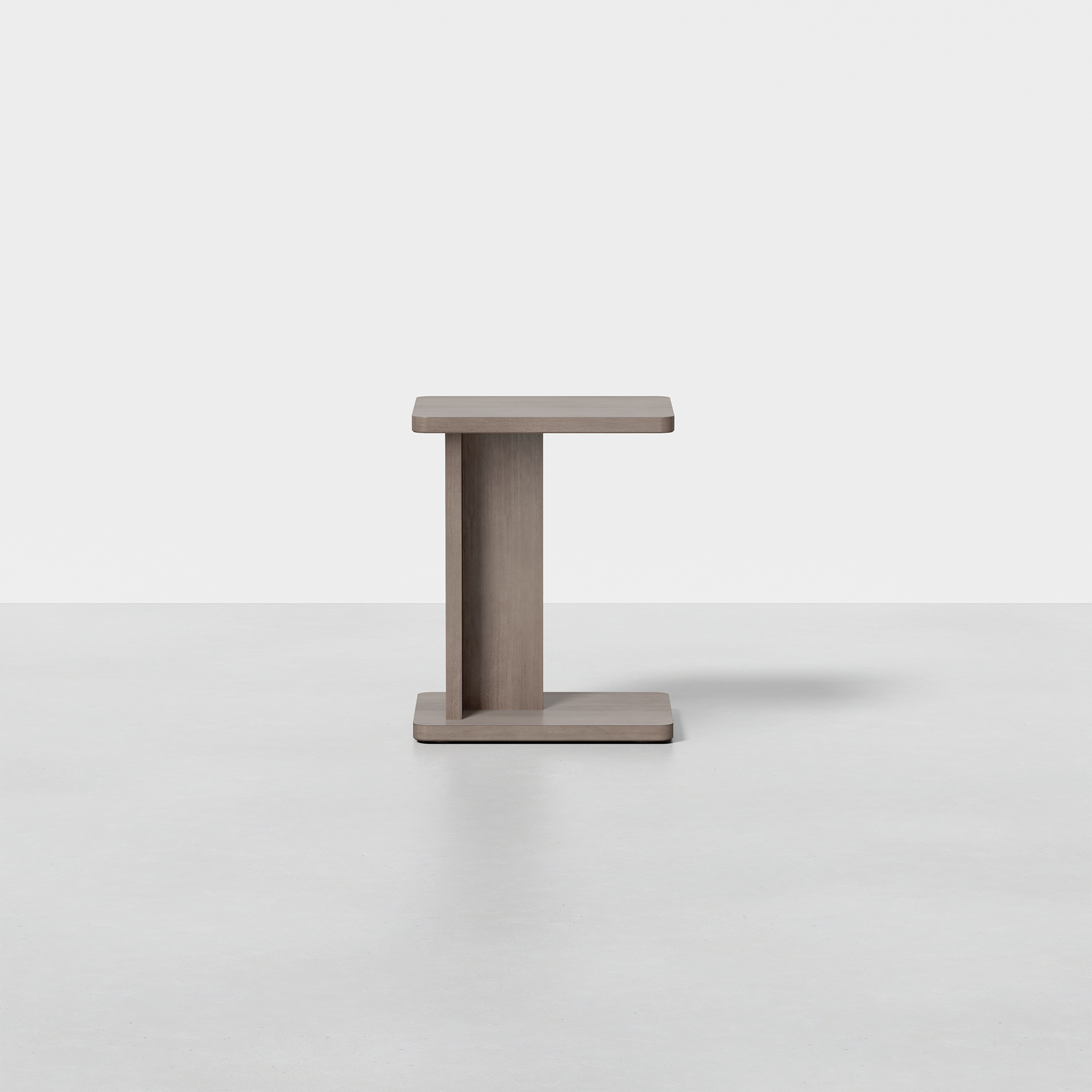 C Side Table (Grey) - Render - Front