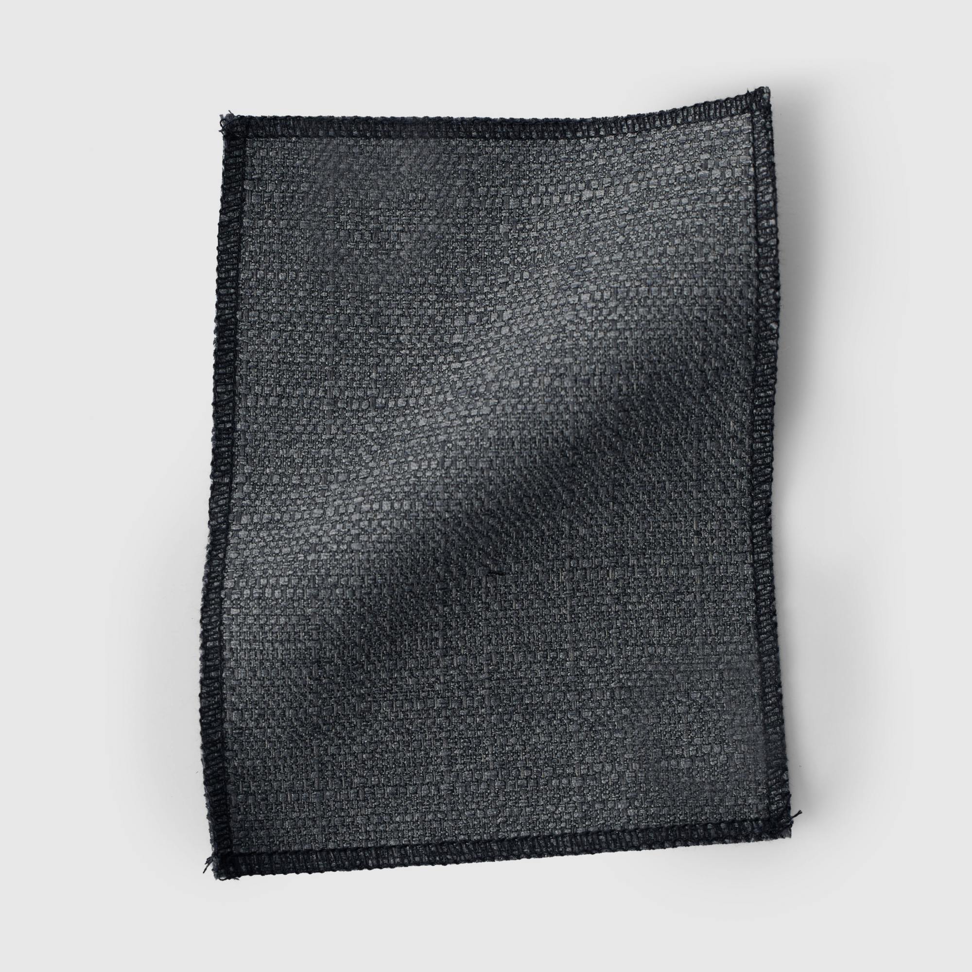 Linen-Weave Swatch (Dark Charcoal) - Desktop