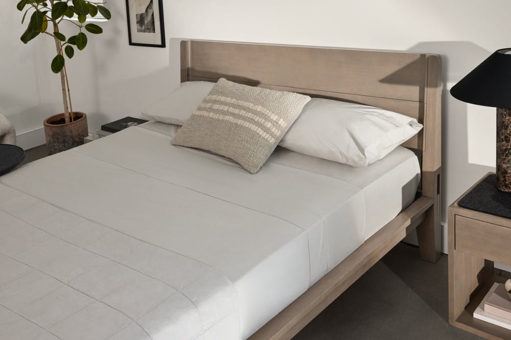 The perfect platform bed frame, now in Grey.