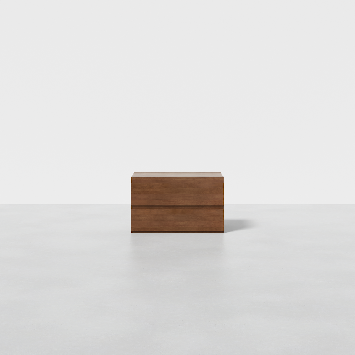PDP Image: The Dresser (2x1 - Walnut) - Render - Front