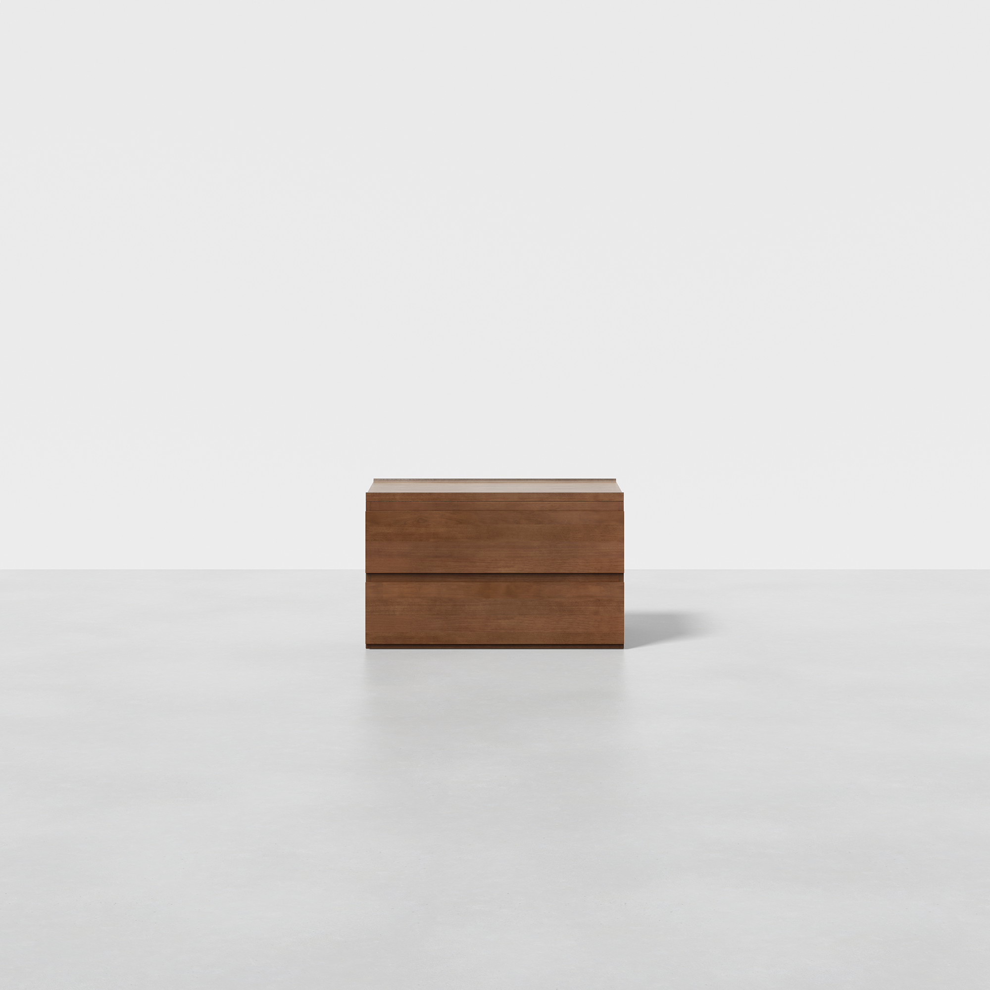 PDP Image: The Dresser (2x1 - Walnut) - Render - Front